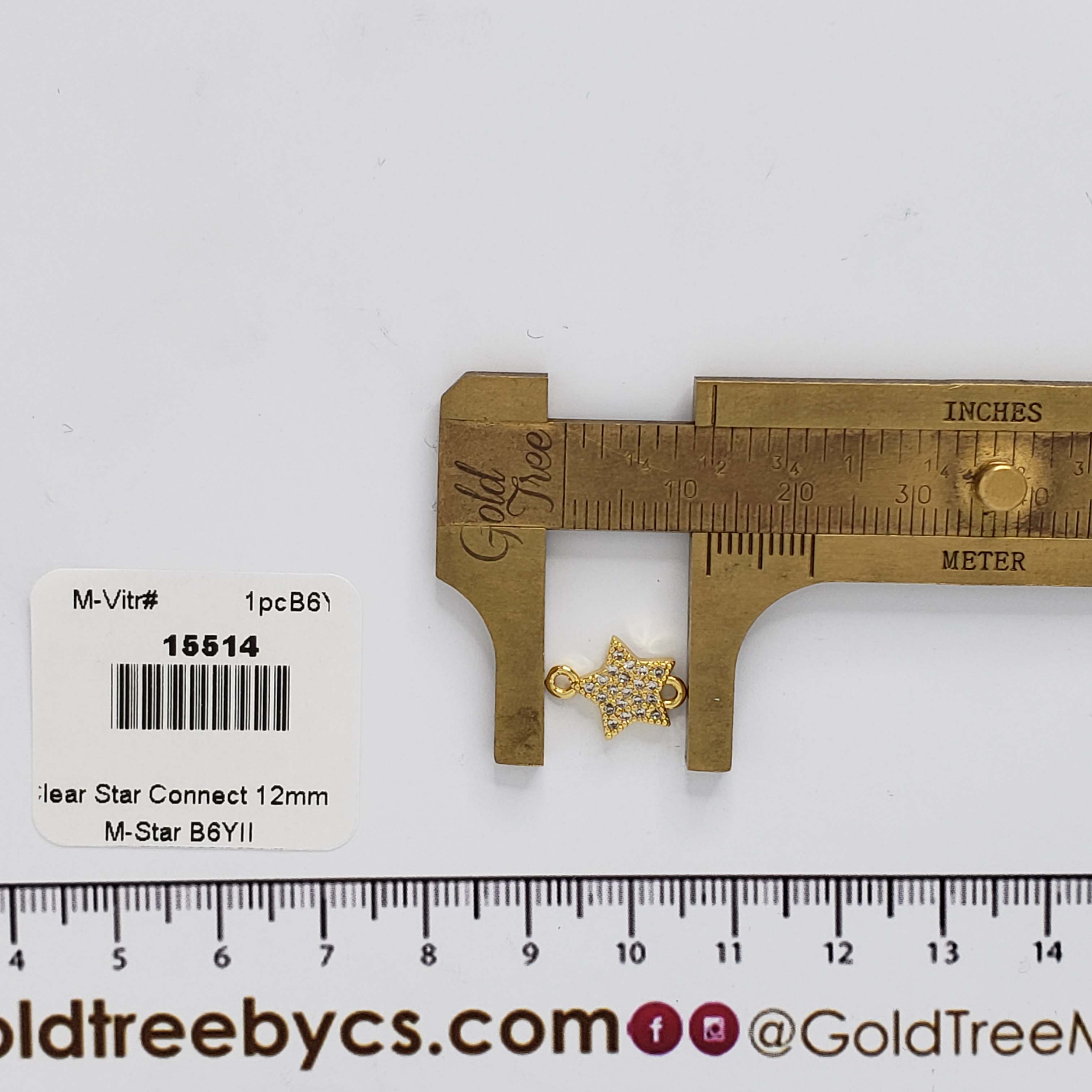 15514 Clear Star Connector