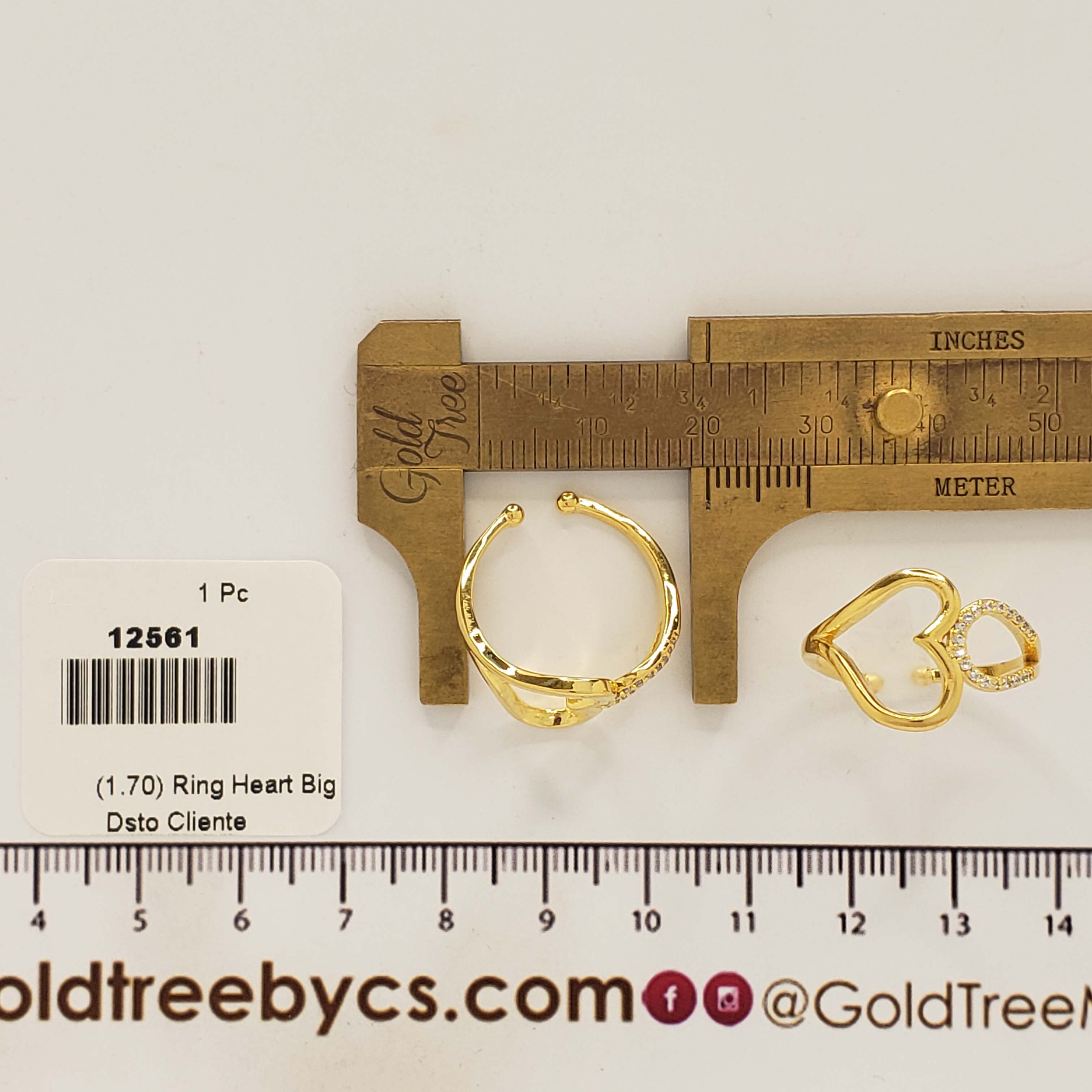 12561 Ring Heart Big