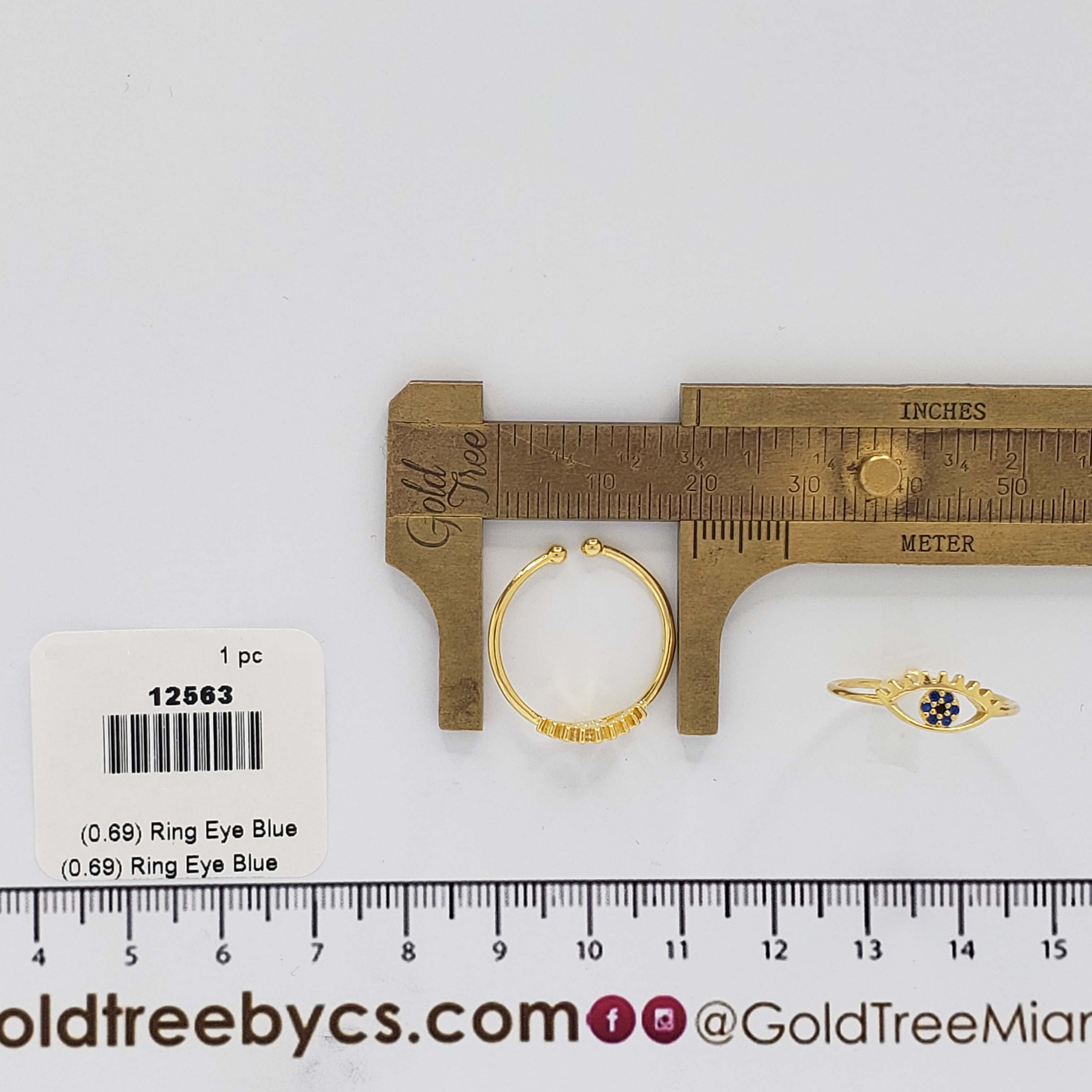 12563 Anillo Ojo Azul