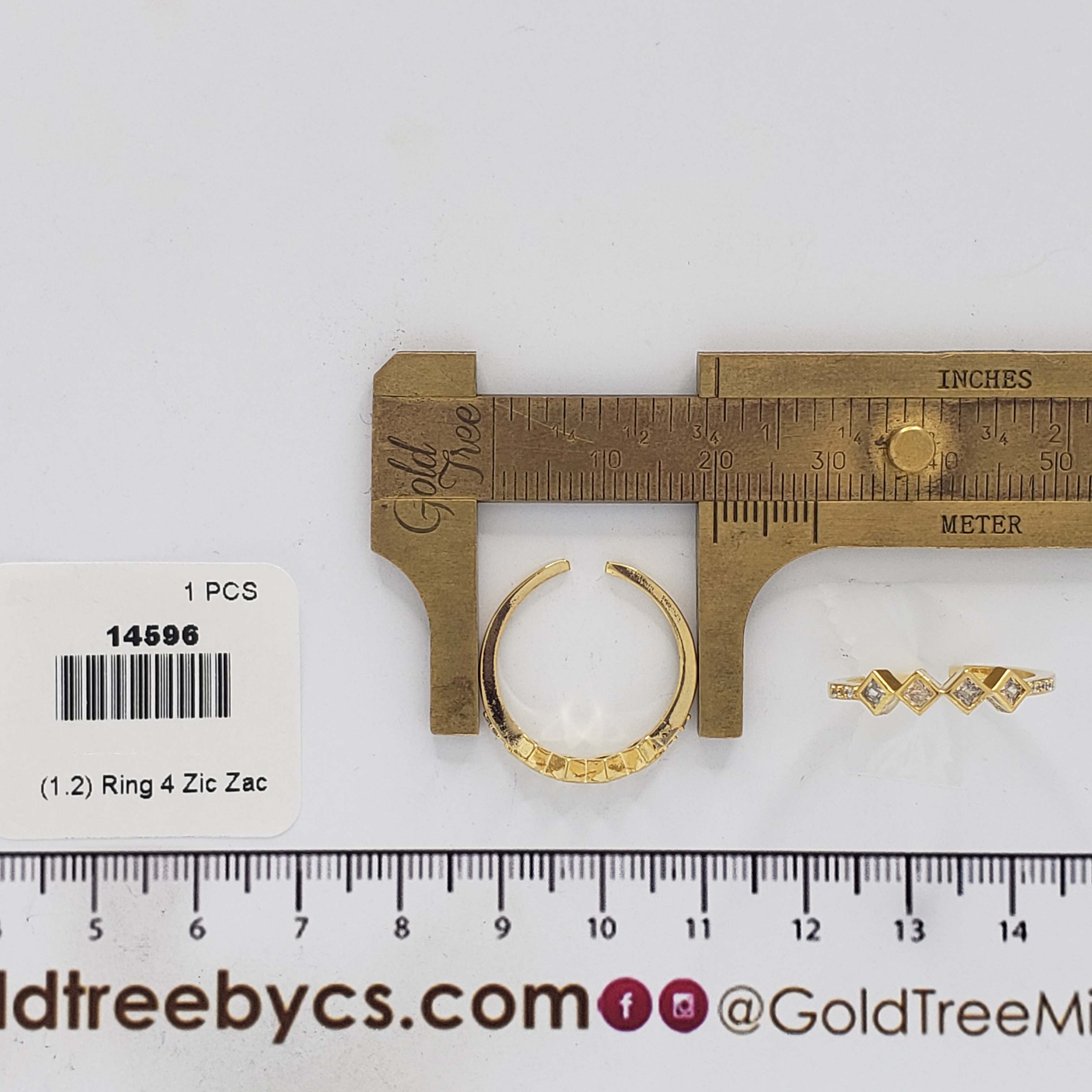 14596 Ring 4 Zic Zac