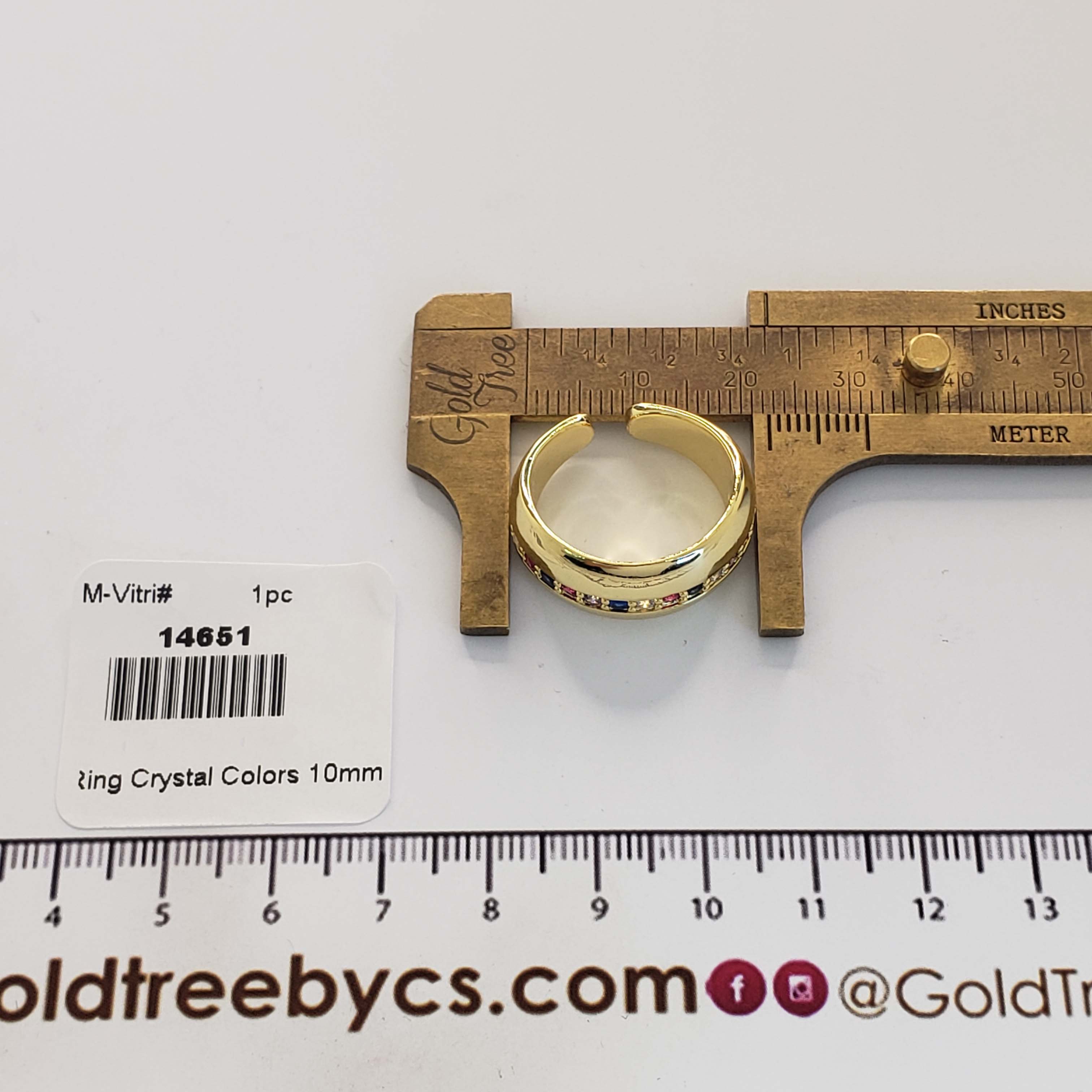 14651 Ring Crystal Colors