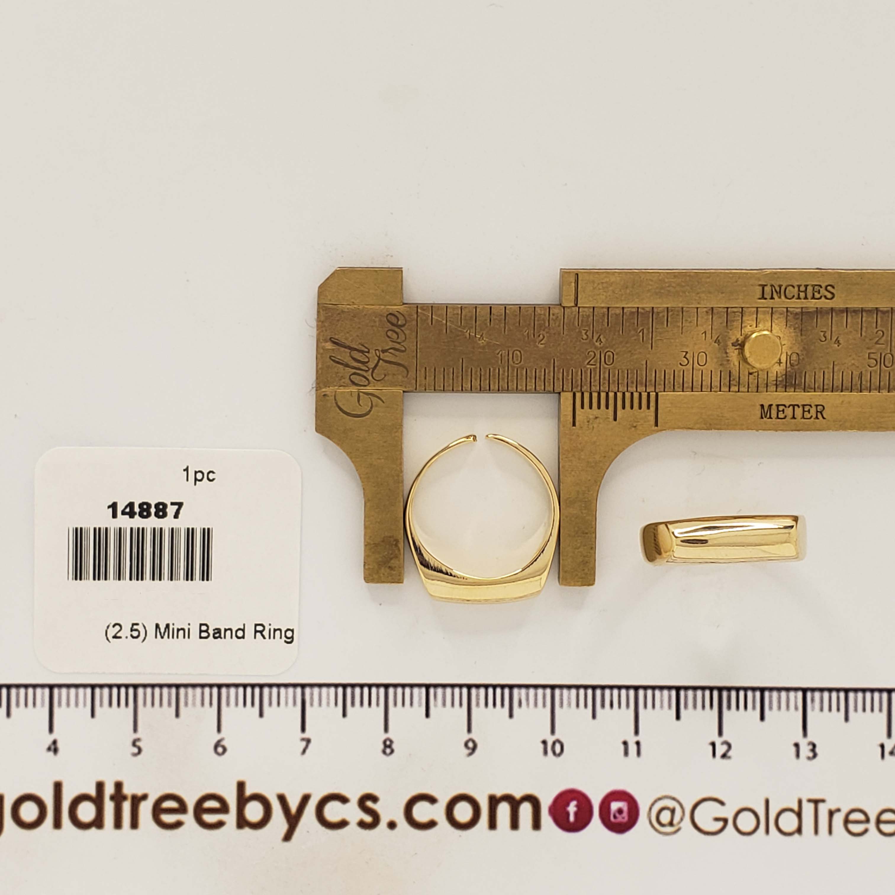 14887 Mini Band Ring