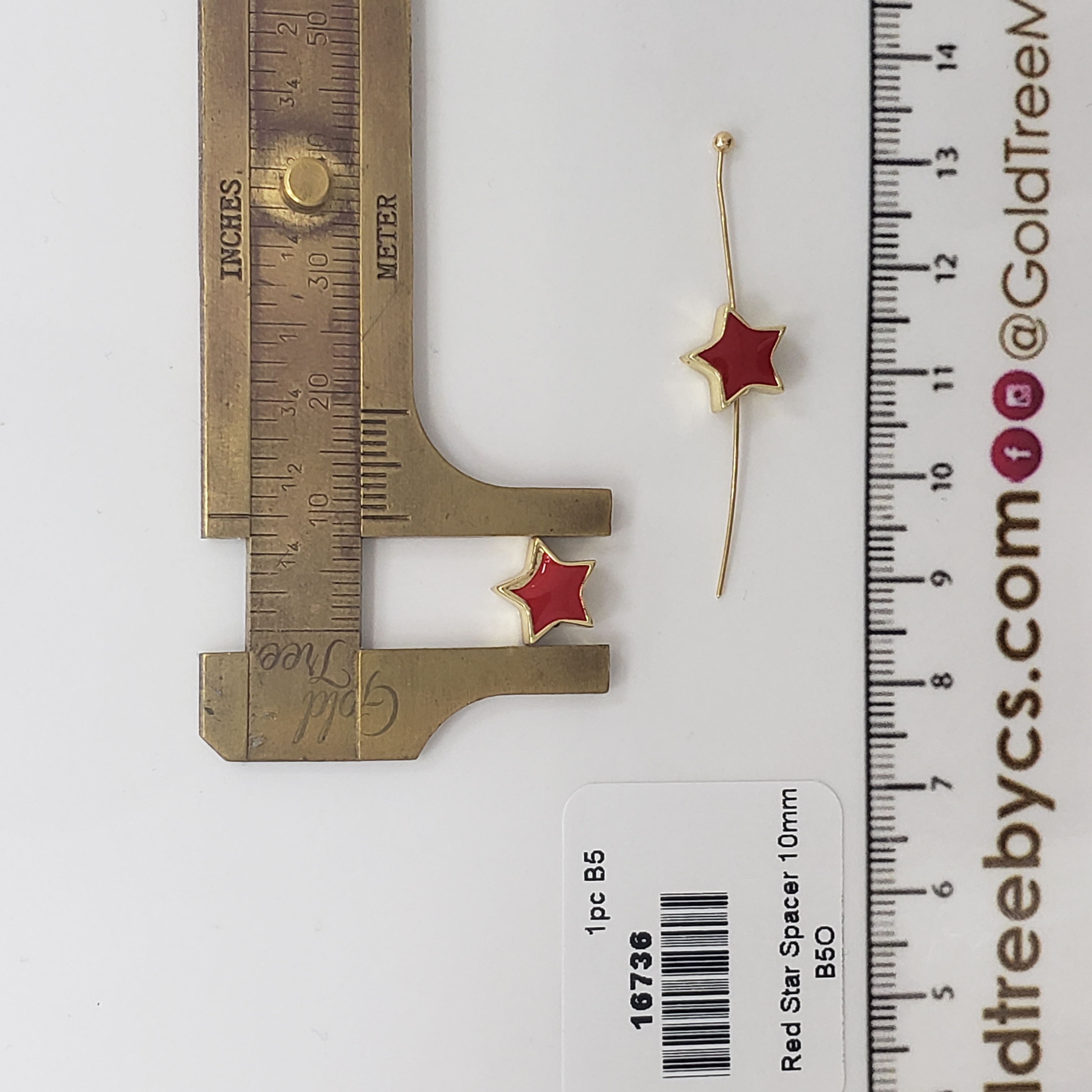 16736 Red Star Spacer