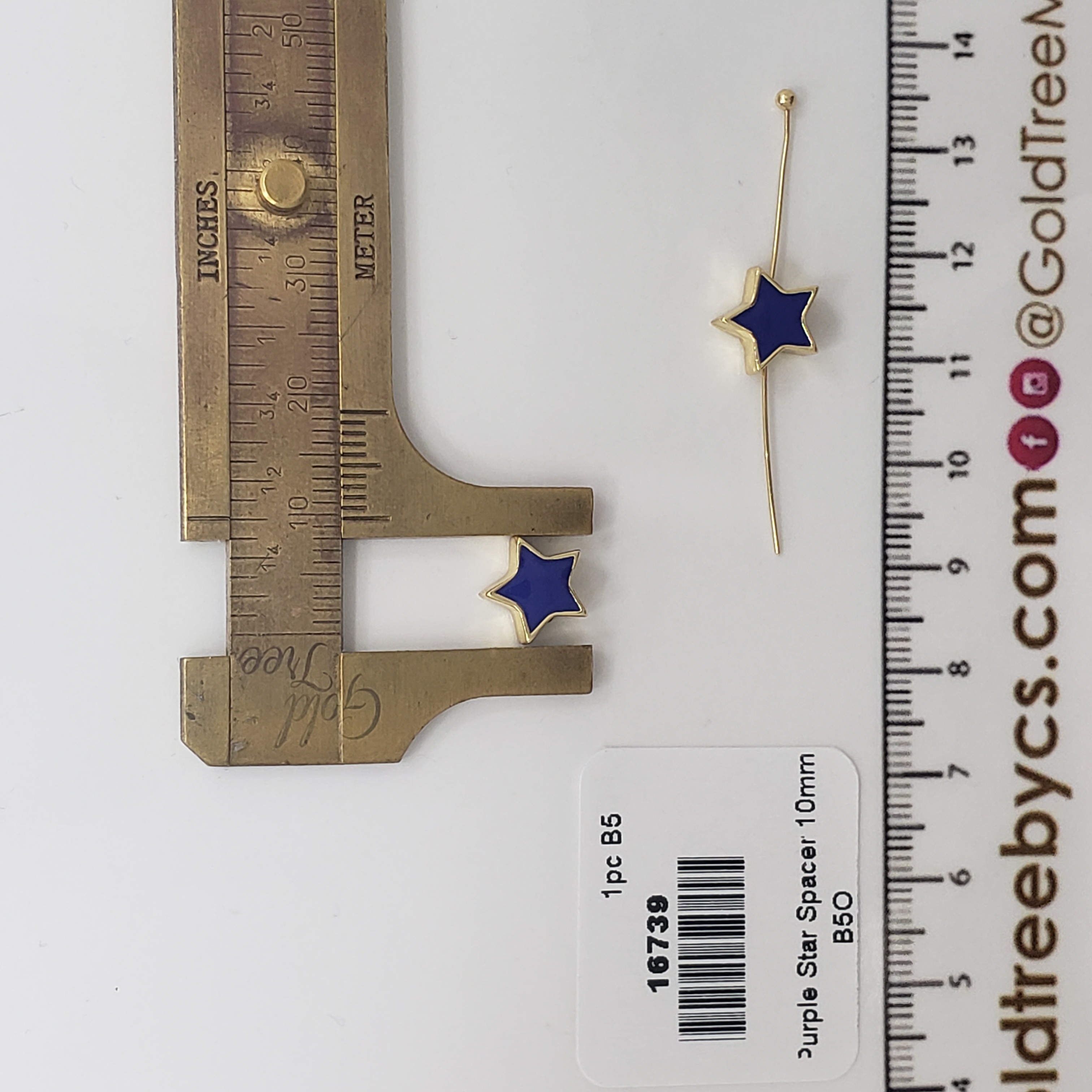 16739 Purple Star Spacer