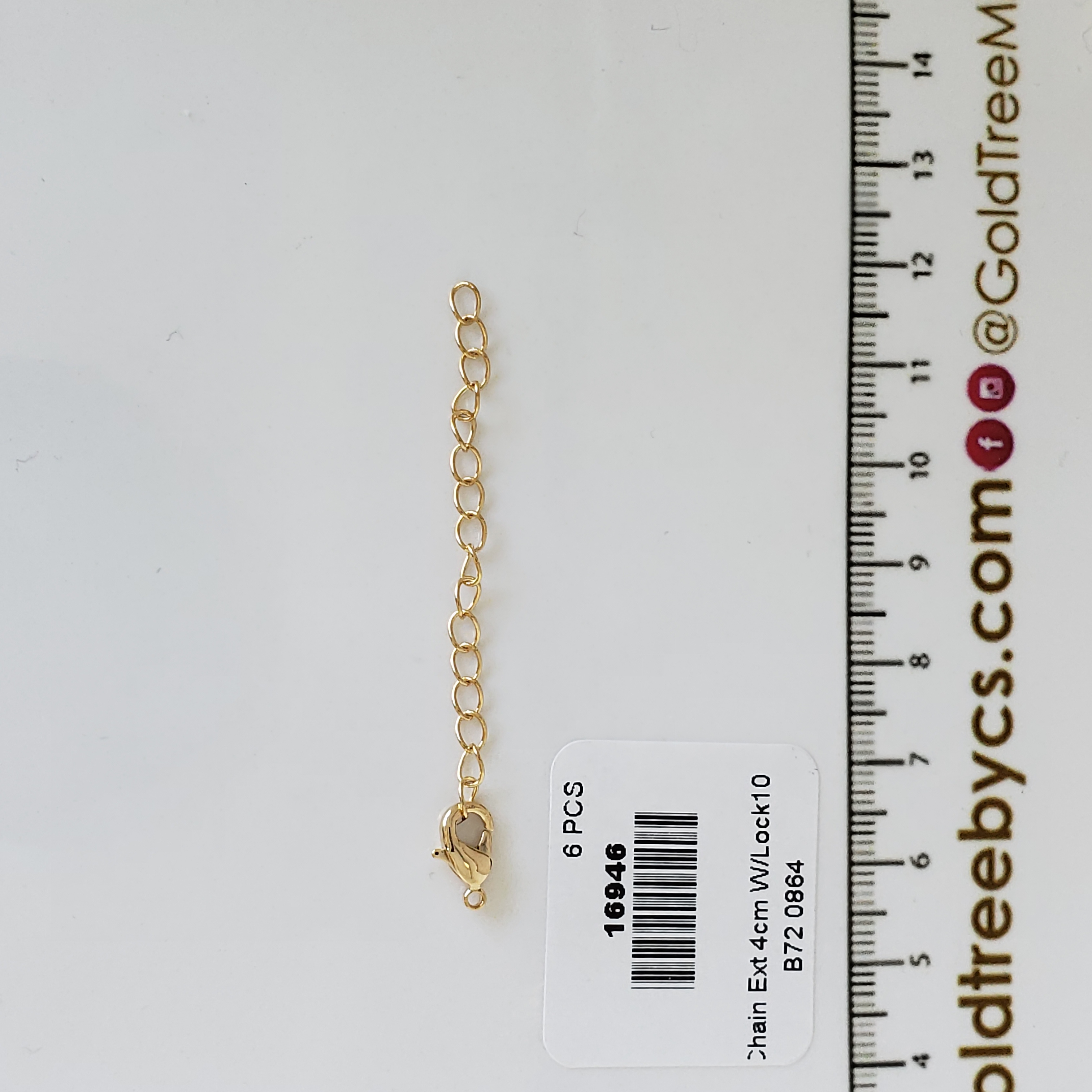 16946 Chain Extender 4cm with Lock 10mm