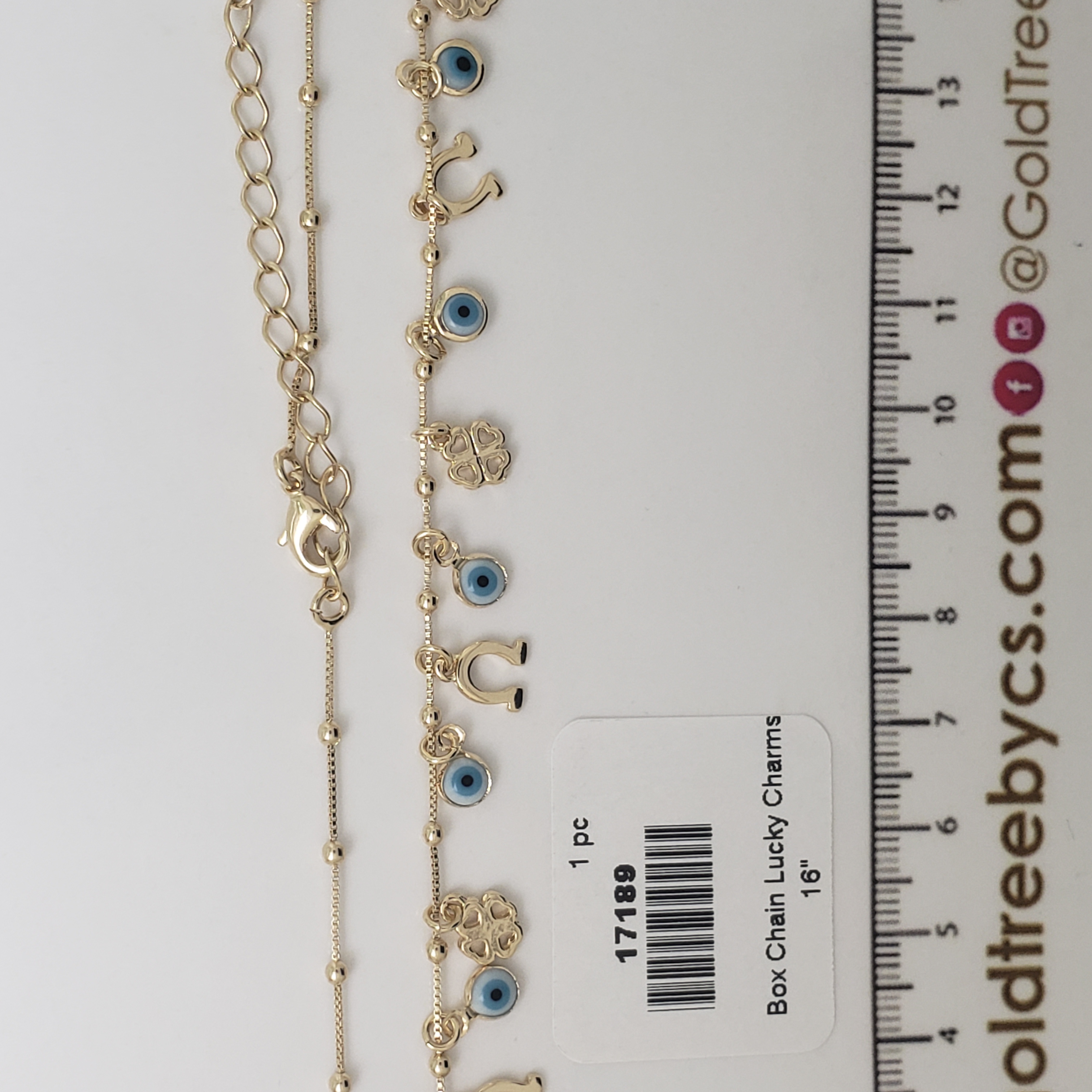 17189 Box Chain Lucky Charms