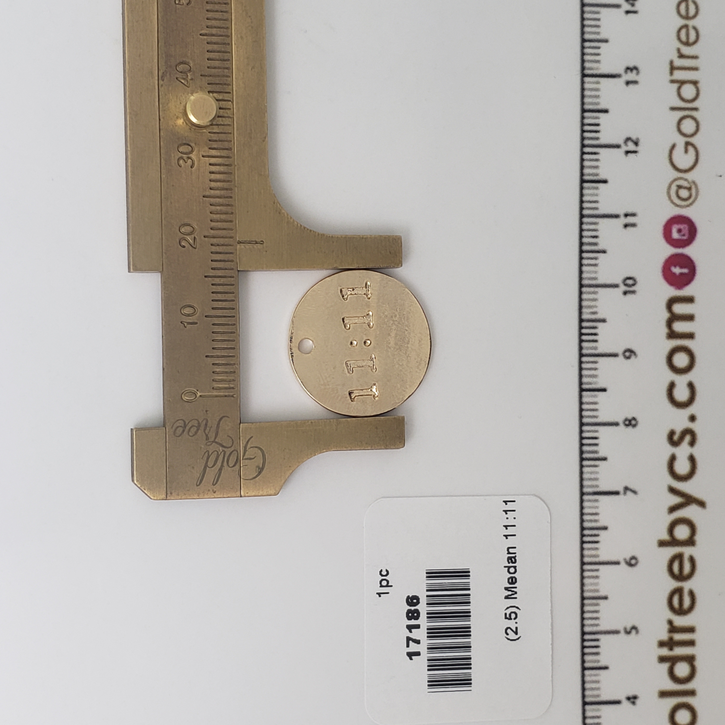 17186 Cadena Medalla 11:11