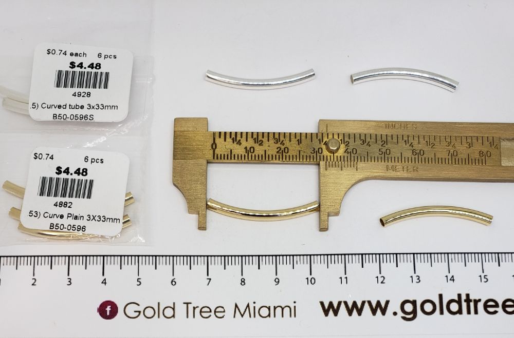 4882 Plain Curve Tube Spacer