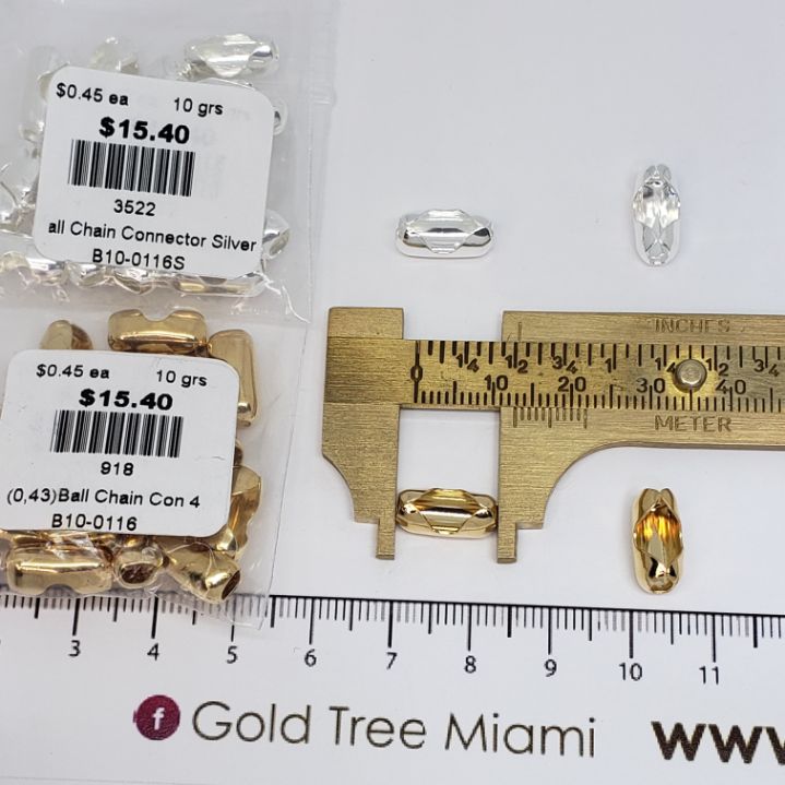 918 Ball Chain Connector 4mm