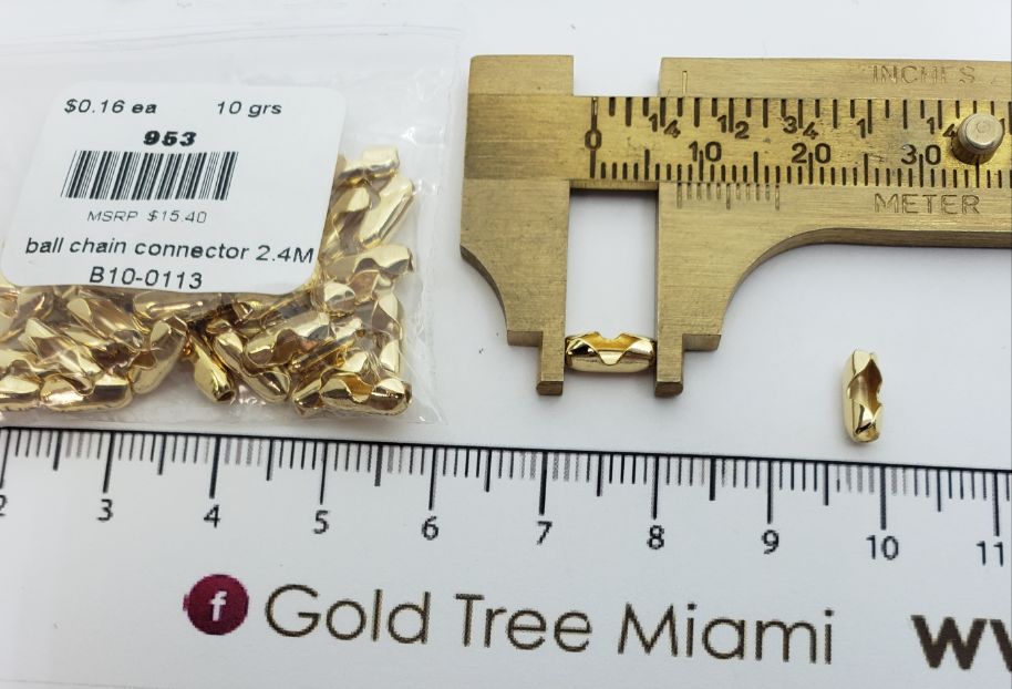 953 2.4mm Ball chain connector