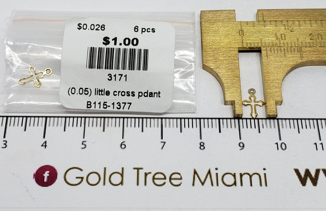 3171 Little Cross Pendant