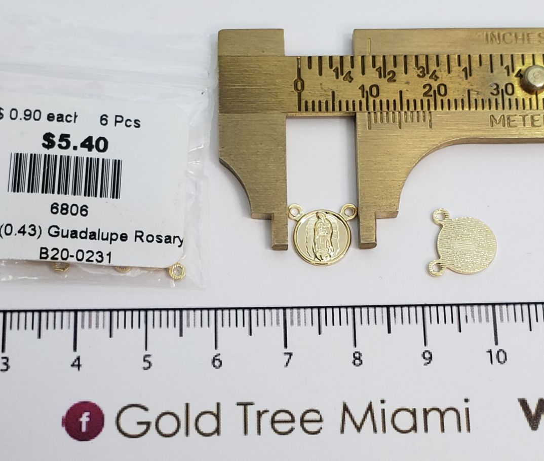 6806 Guadalupe Rosary Connector