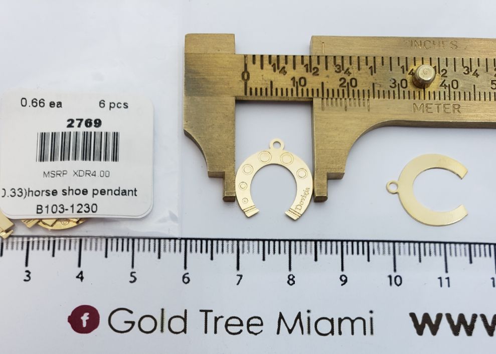 2769 Horse Shoe Pendant
