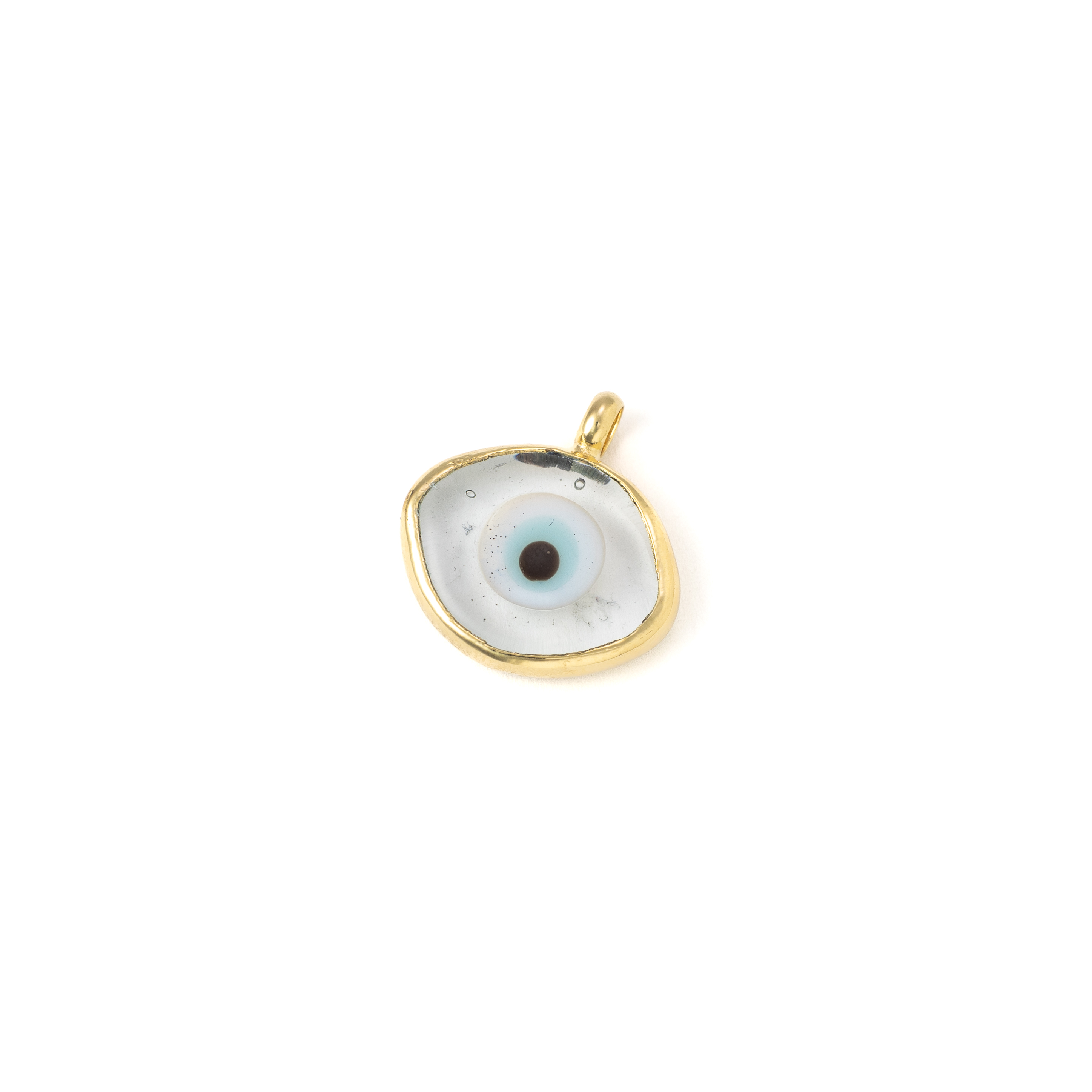 20379 Eye Oval Bizel Transparent 20MM