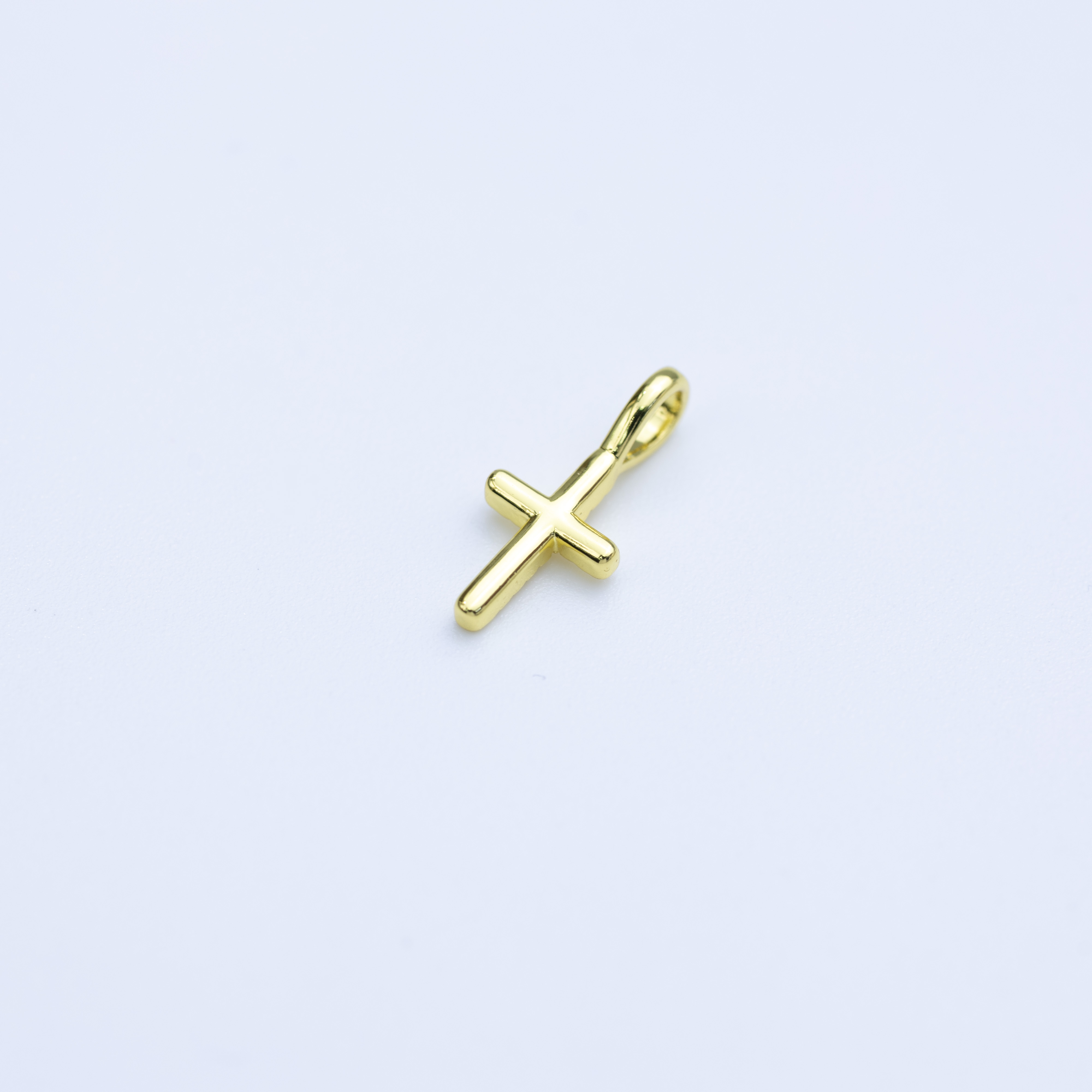 19504 Gold Cross Charm 
