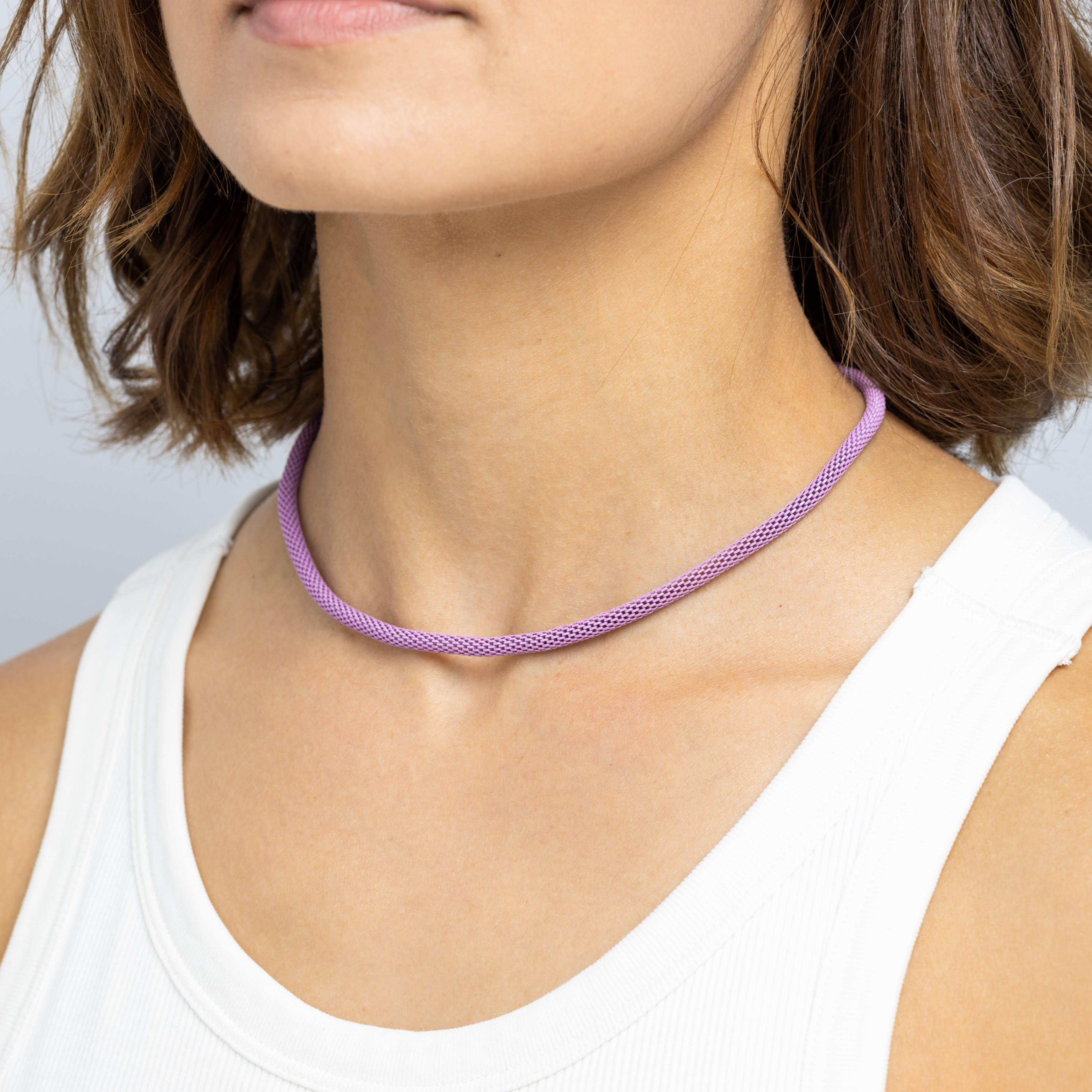 11251 Malla de cadena lila