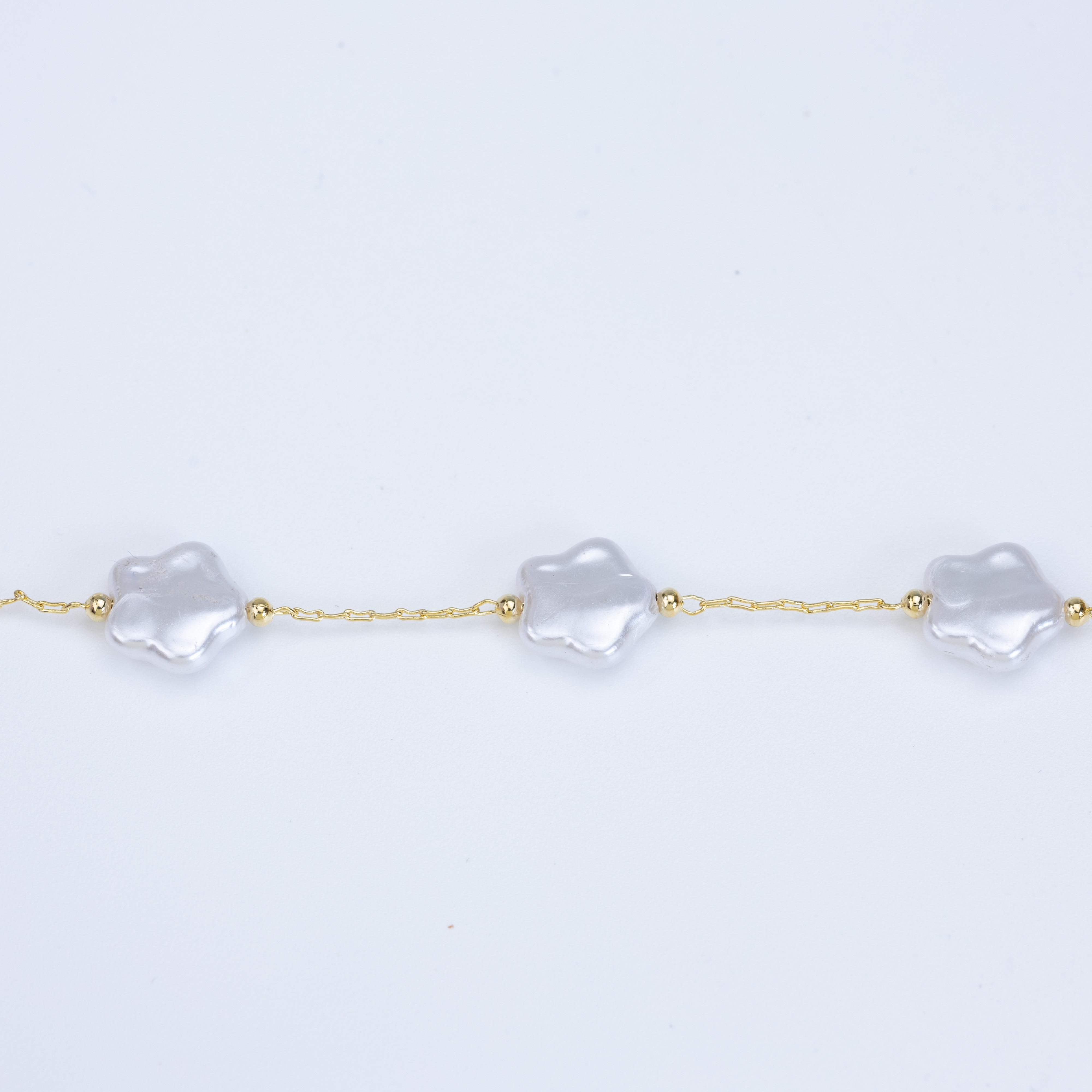 19755 Cadena con Perlas Estrella 12 mm