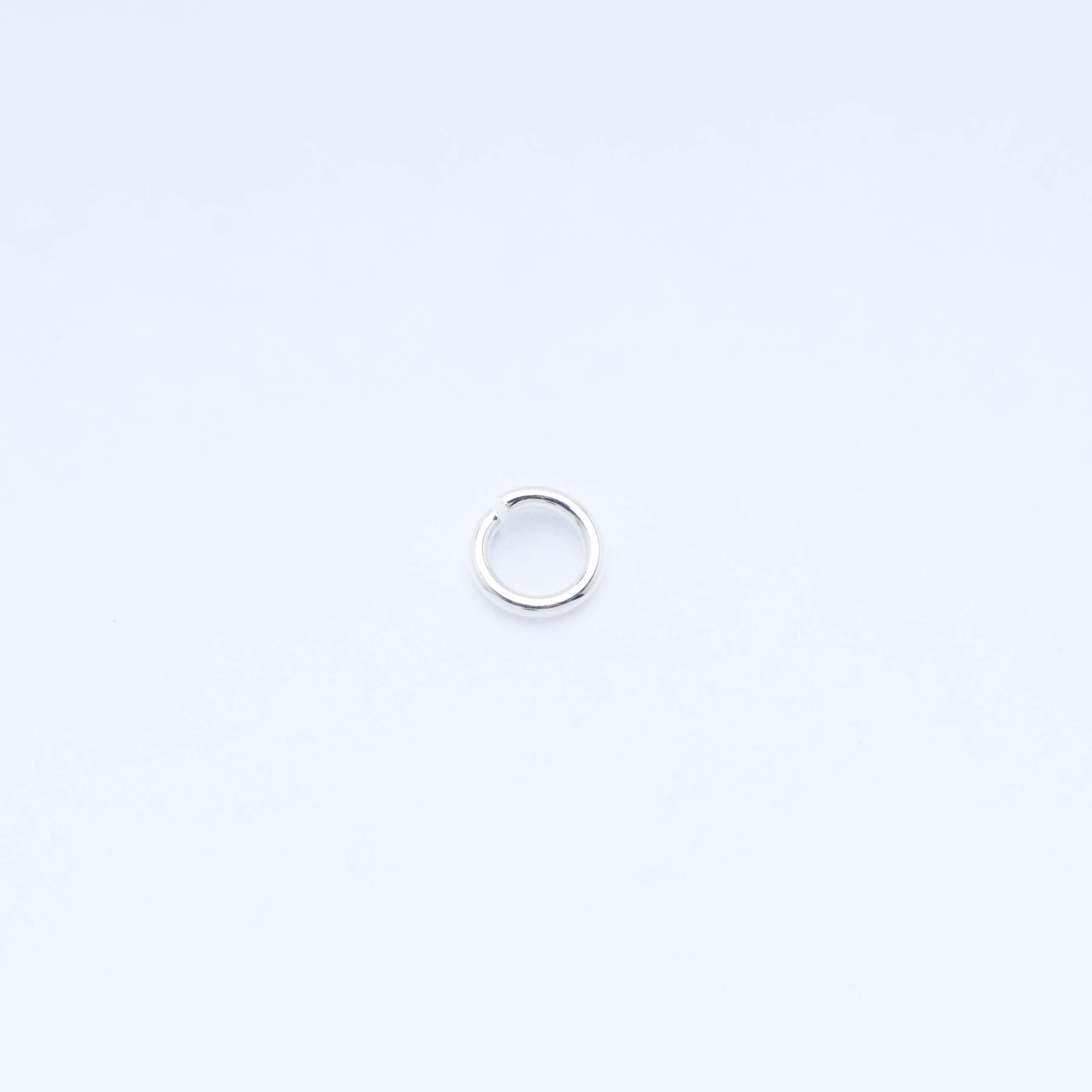 5053 6x1mm Silver Jump Ring