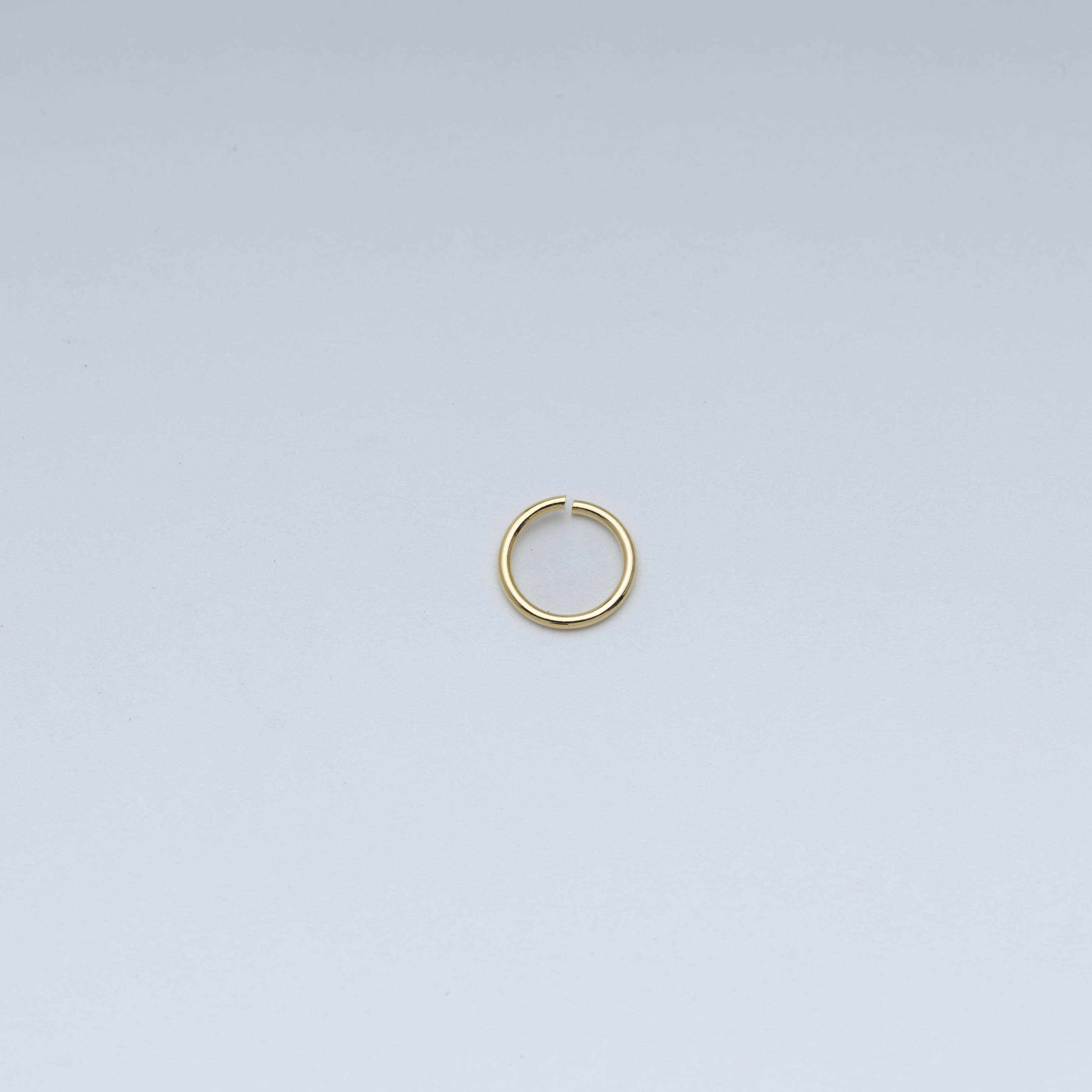 8228 8x0.8mm Gold Jump Ring