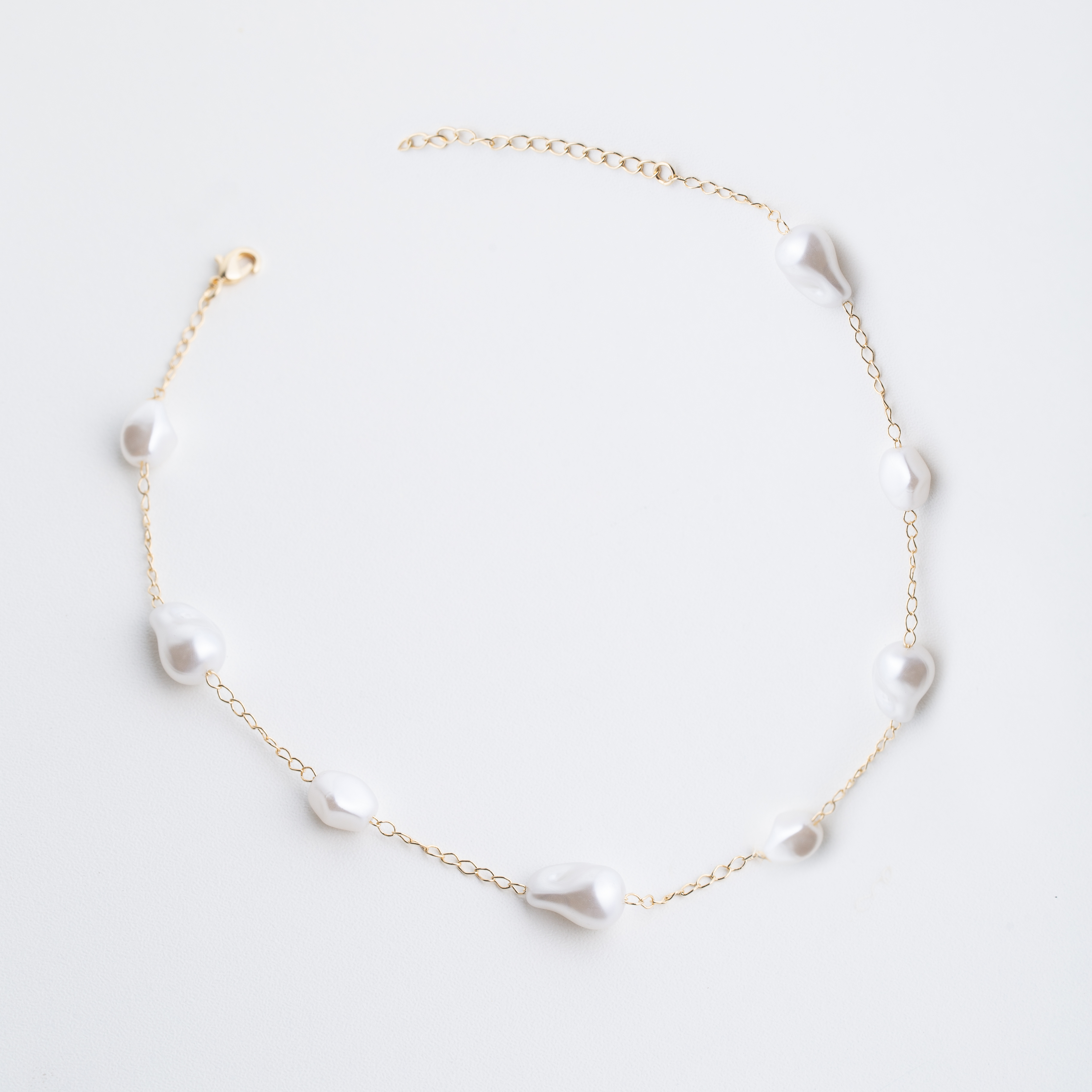 19492 cadena con perlas irregulares 16