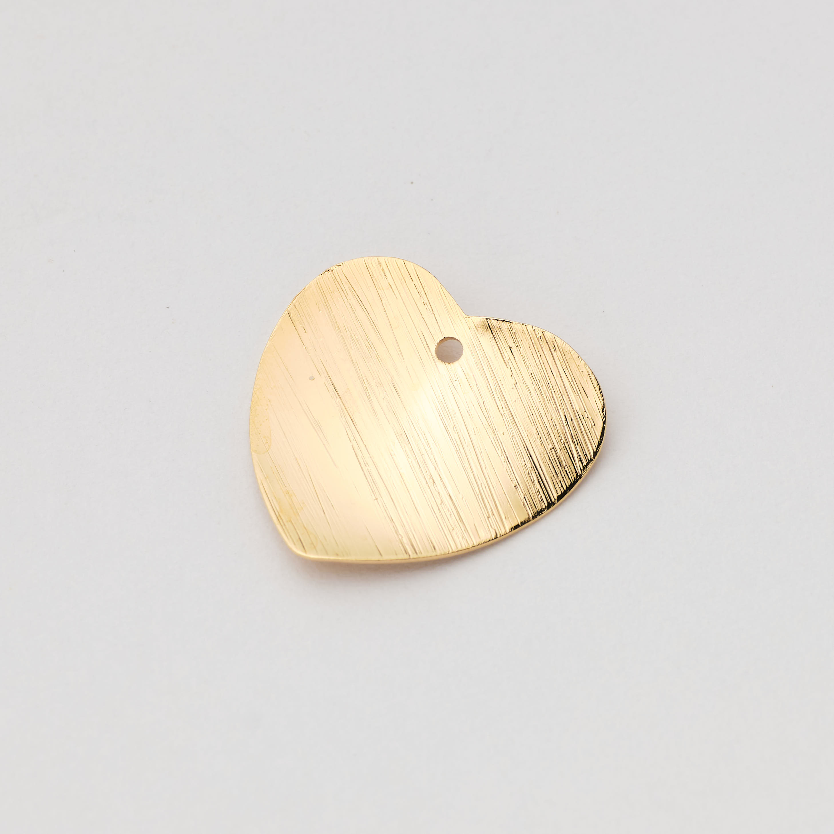 7970 Cadena Corazón Texturizado