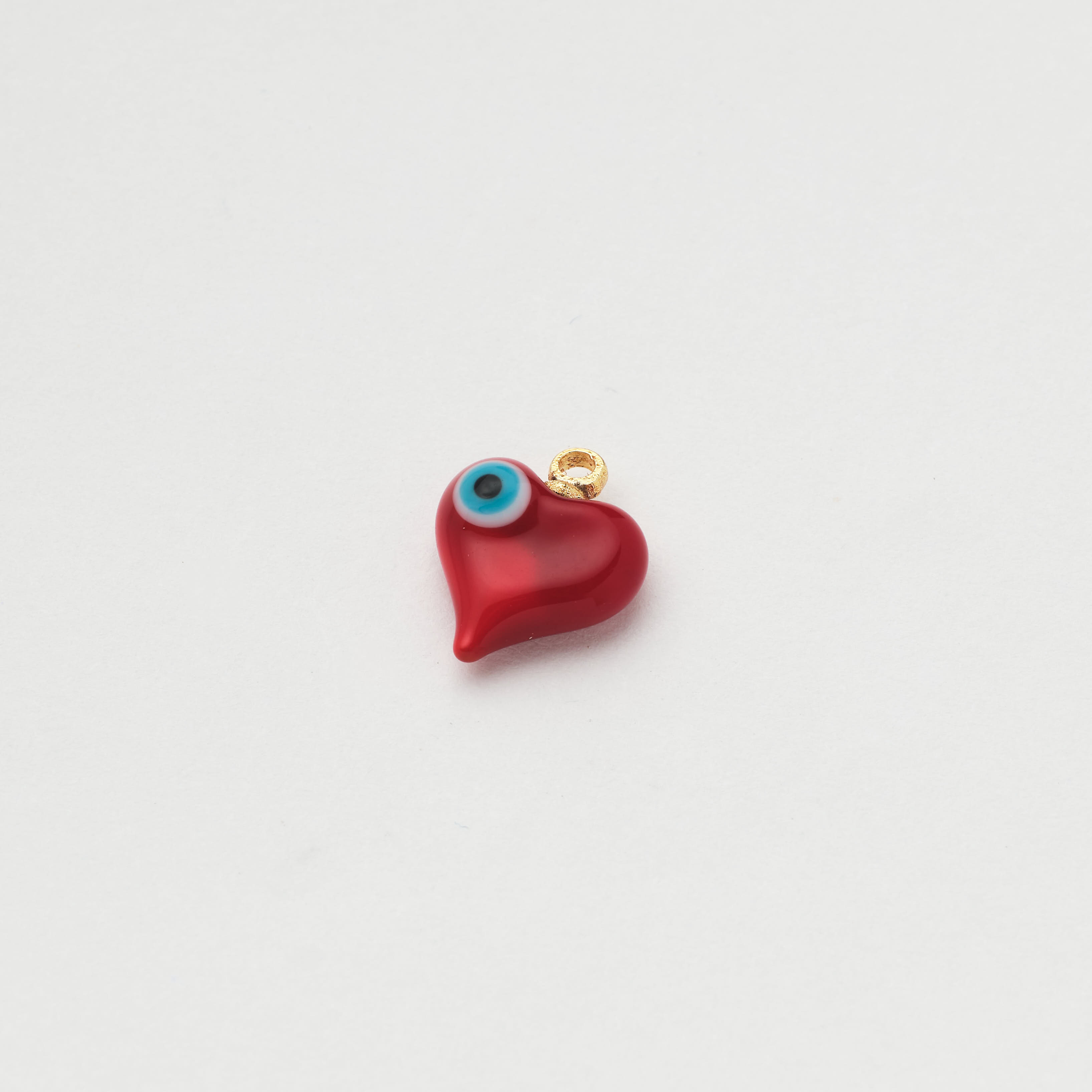 16605 Red Mini Heart Eye Pendant