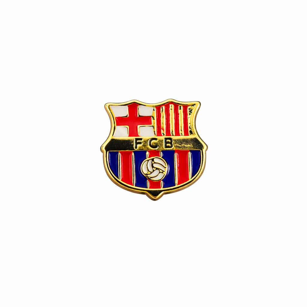 21833 Dije Pasador Escudo FC Barcelona (FCB) 17mm