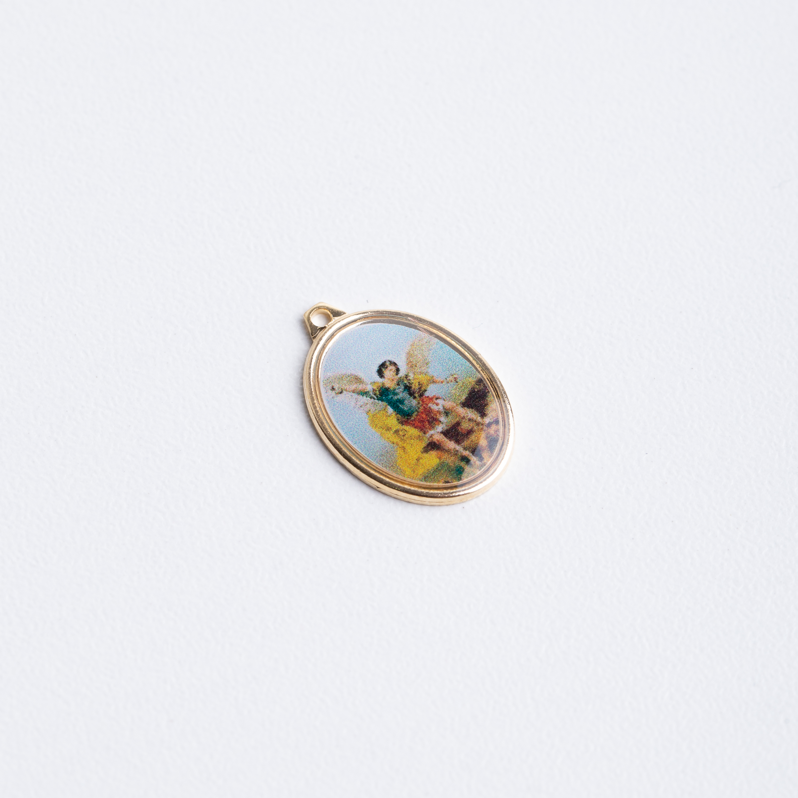 20933 Oval Religious Charm Saint Michael the Archangel