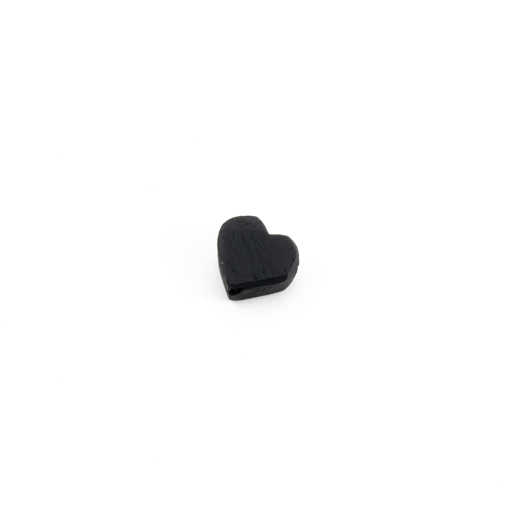 18510 Mini Heart Azabache Spacer Horizontal