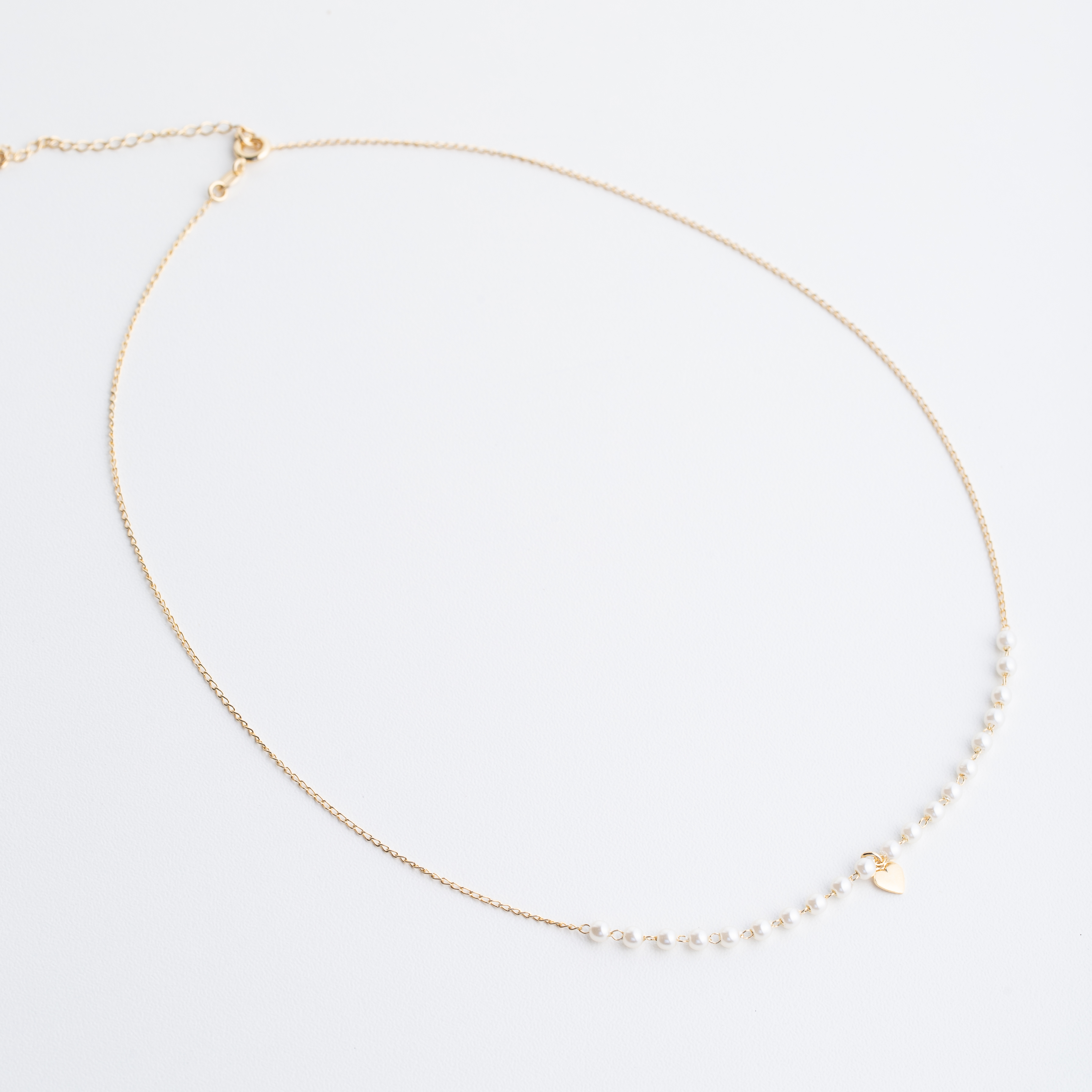 19419 Heart and Pearl Detail Ext Chain 14