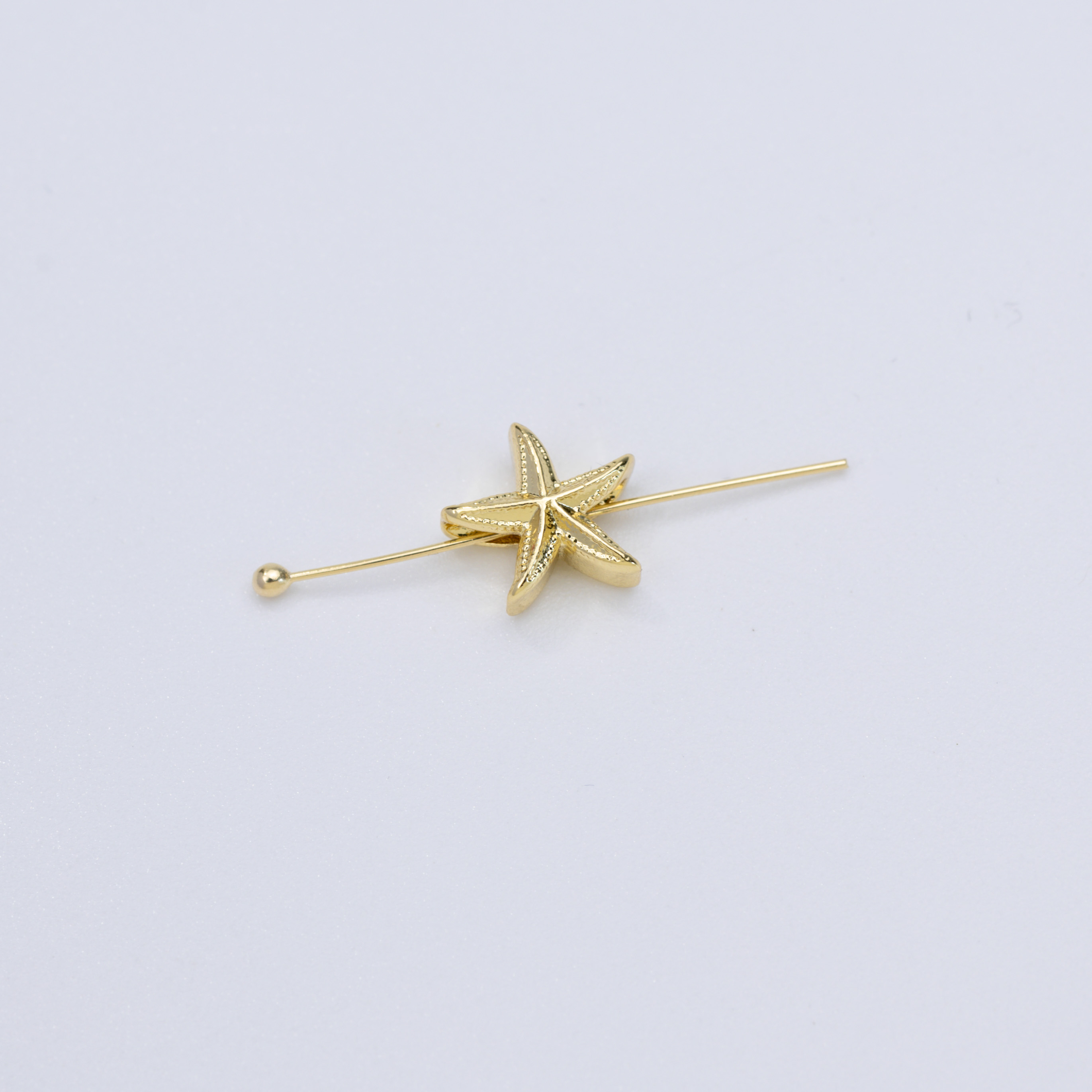 19836 Gold Starfish Spacer