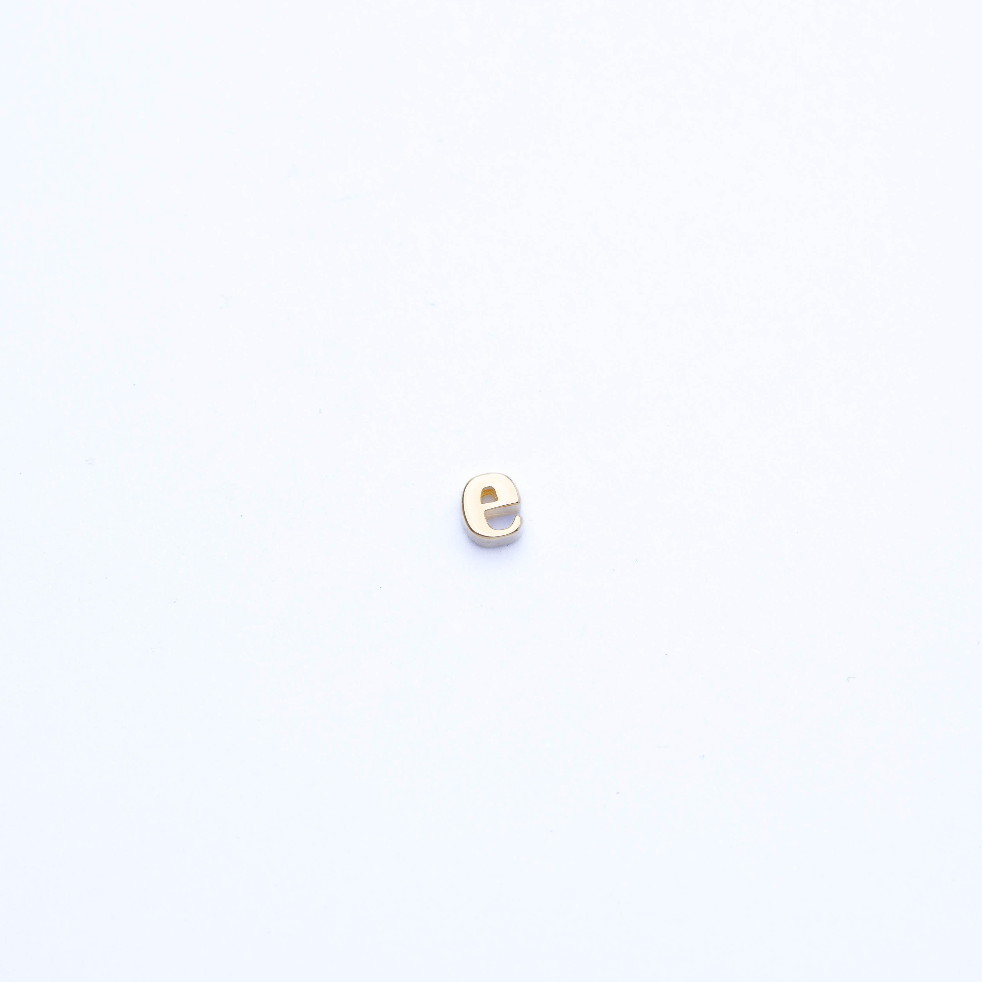 10025 Spacer Initial Lower Case E 