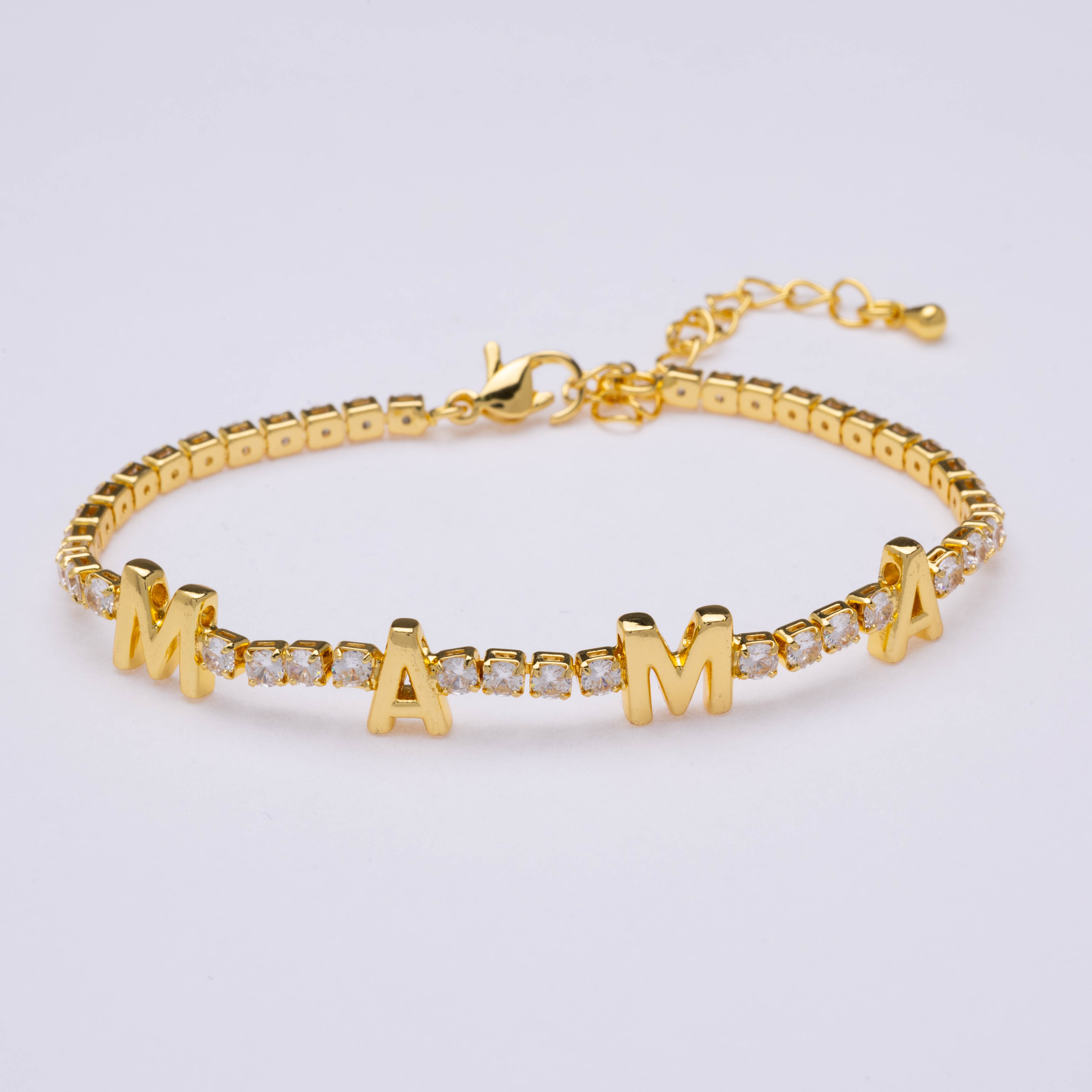 20593 Clear Tennis Bracelet Mom