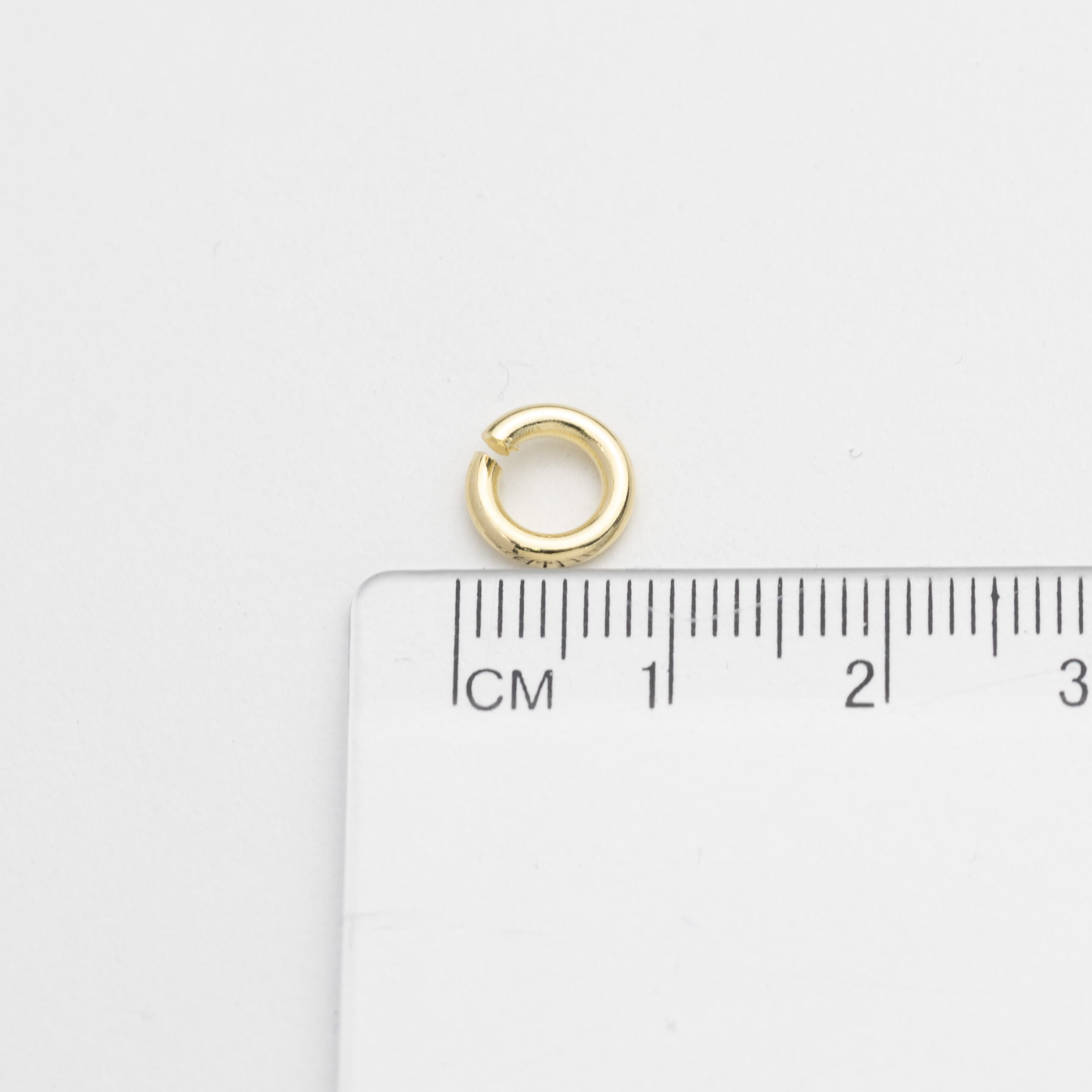 16084 8x1.6mm Gold Jump Ring