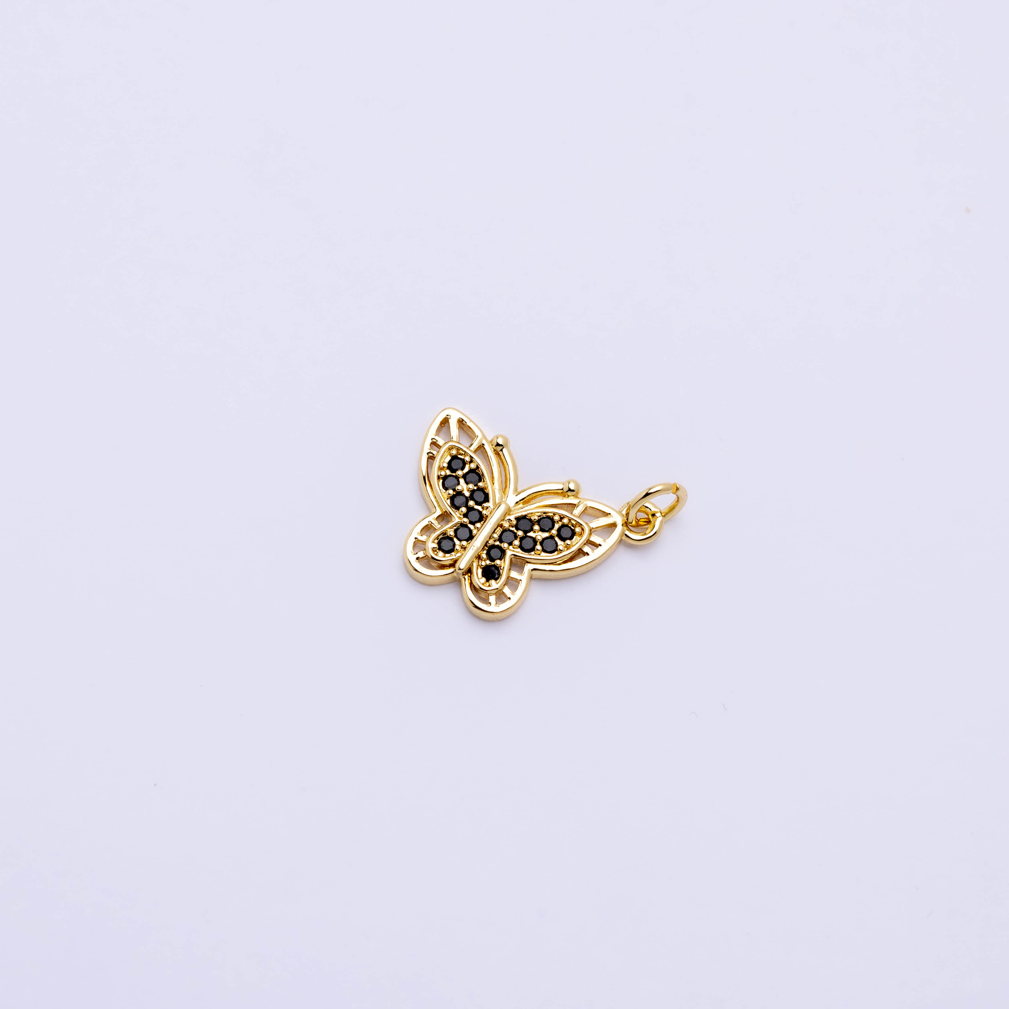 15944 Black Butterflay Pendant