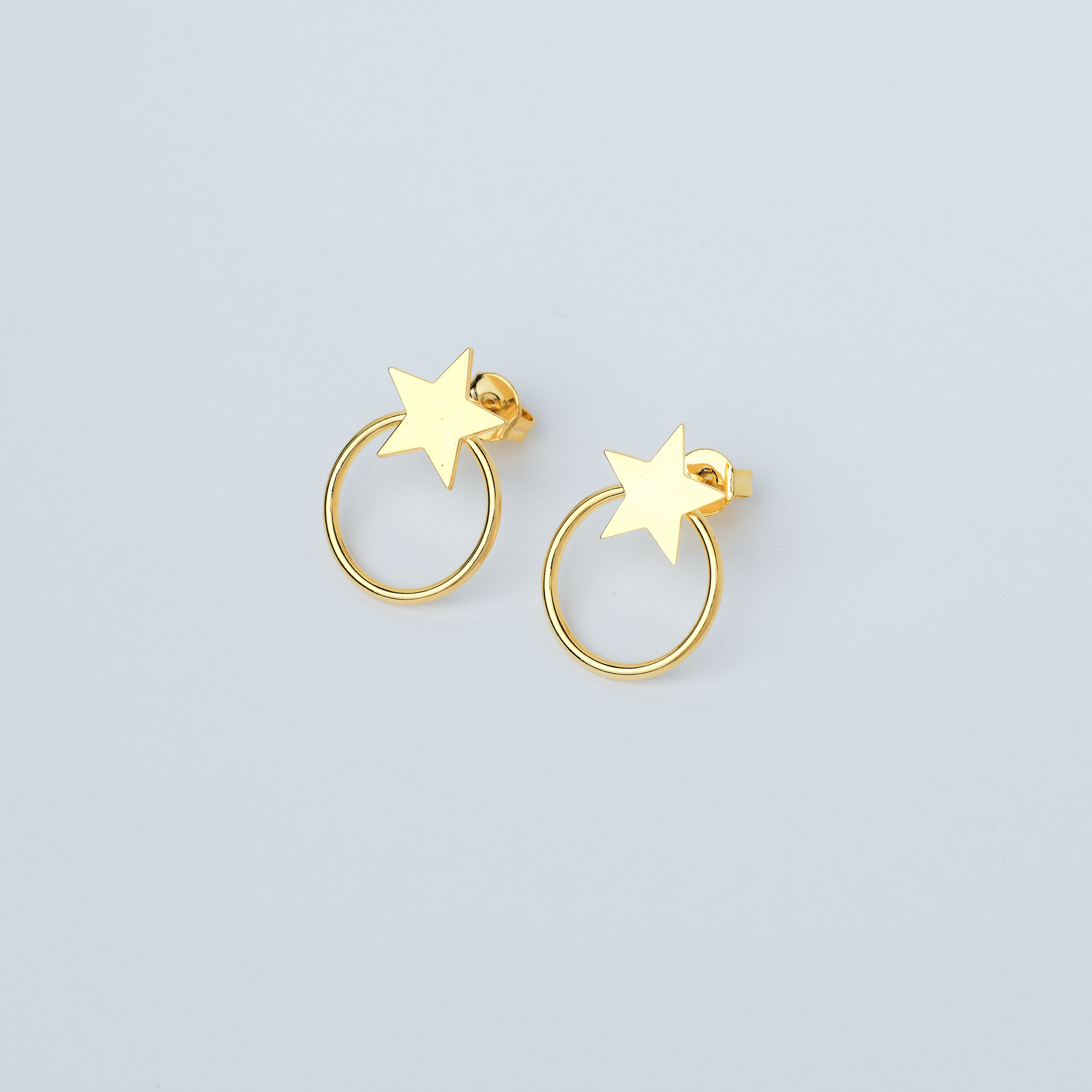 7579 Earring Ring with Star 