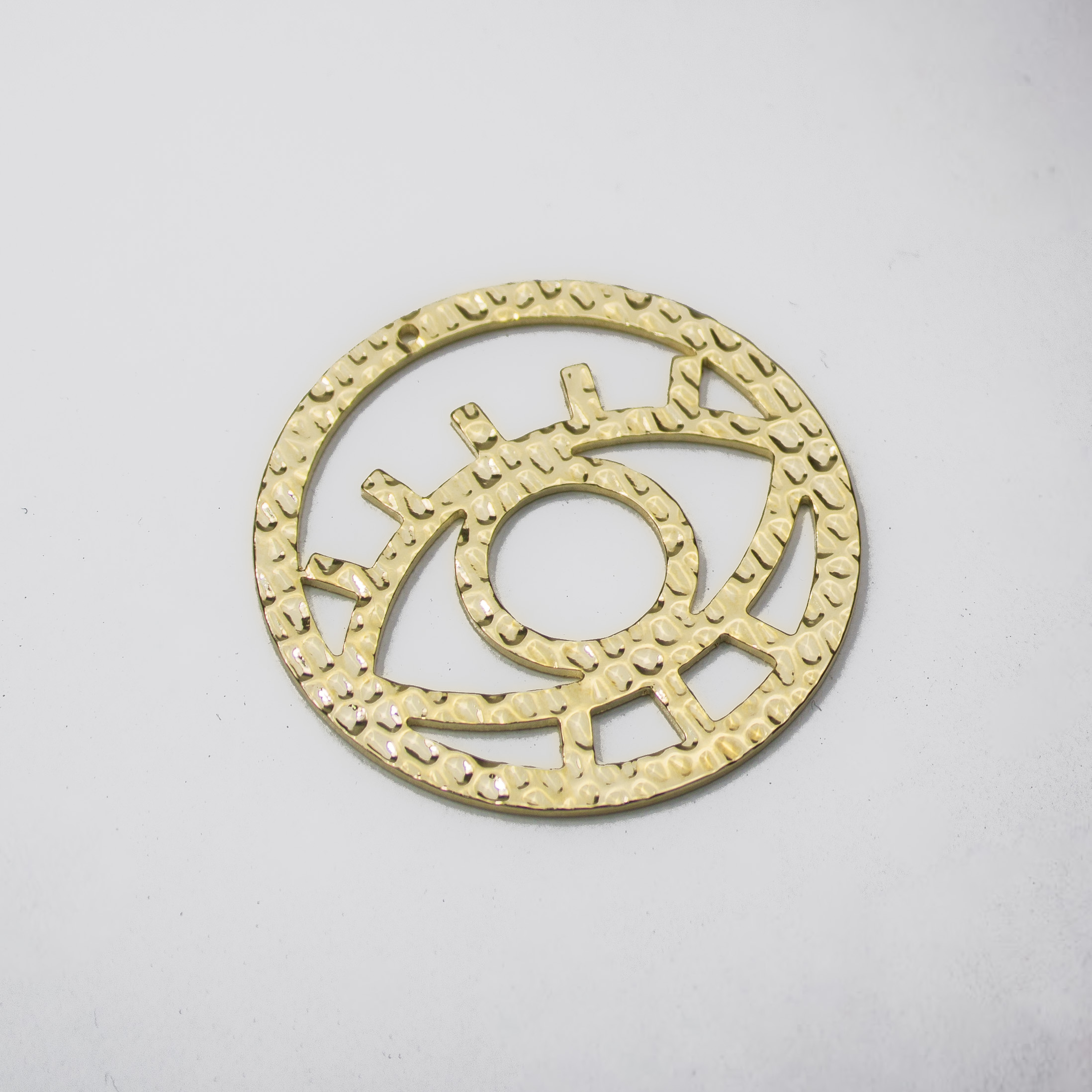 19090 Golden Eye of Providence Pendant