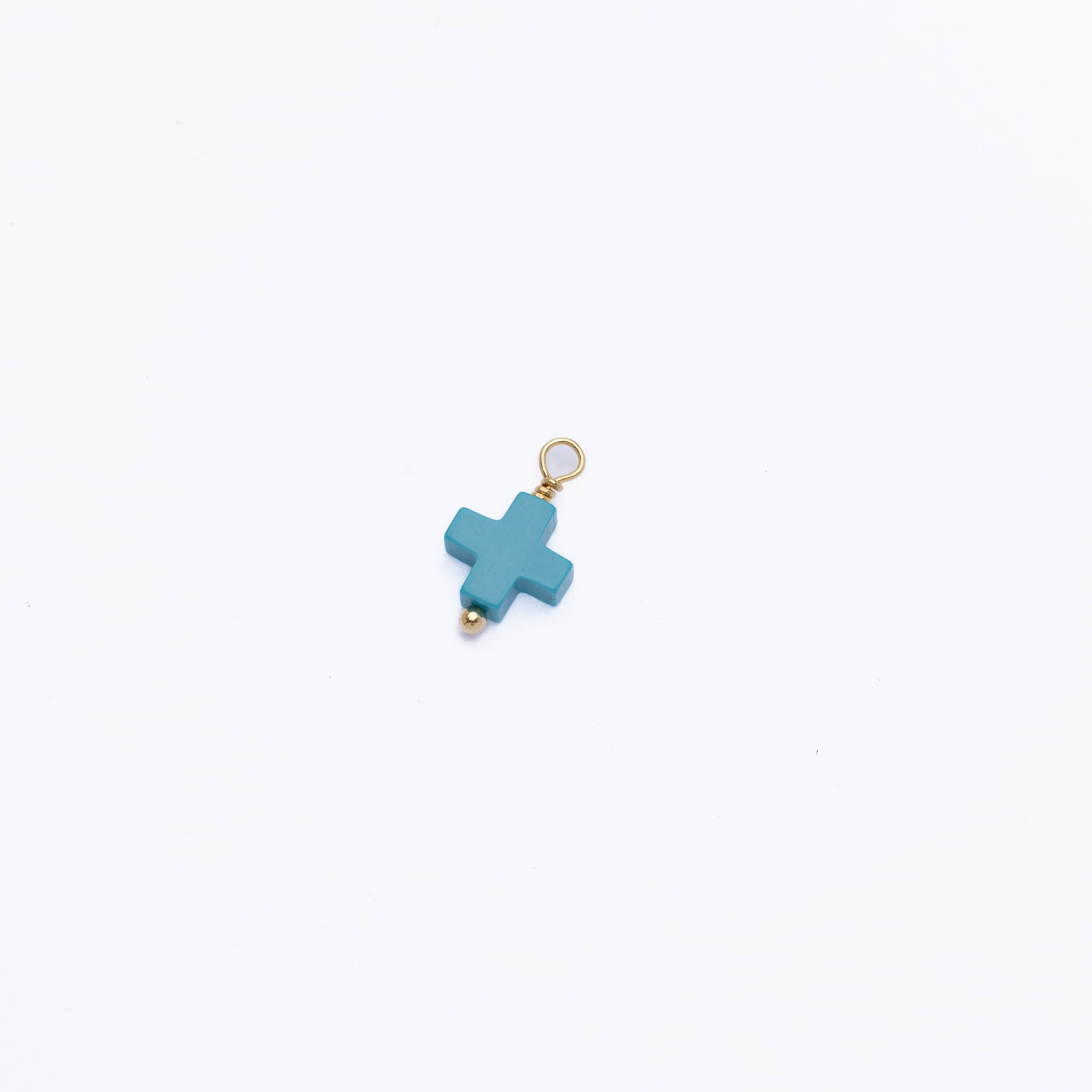 21162 Pendant Cross Blue  