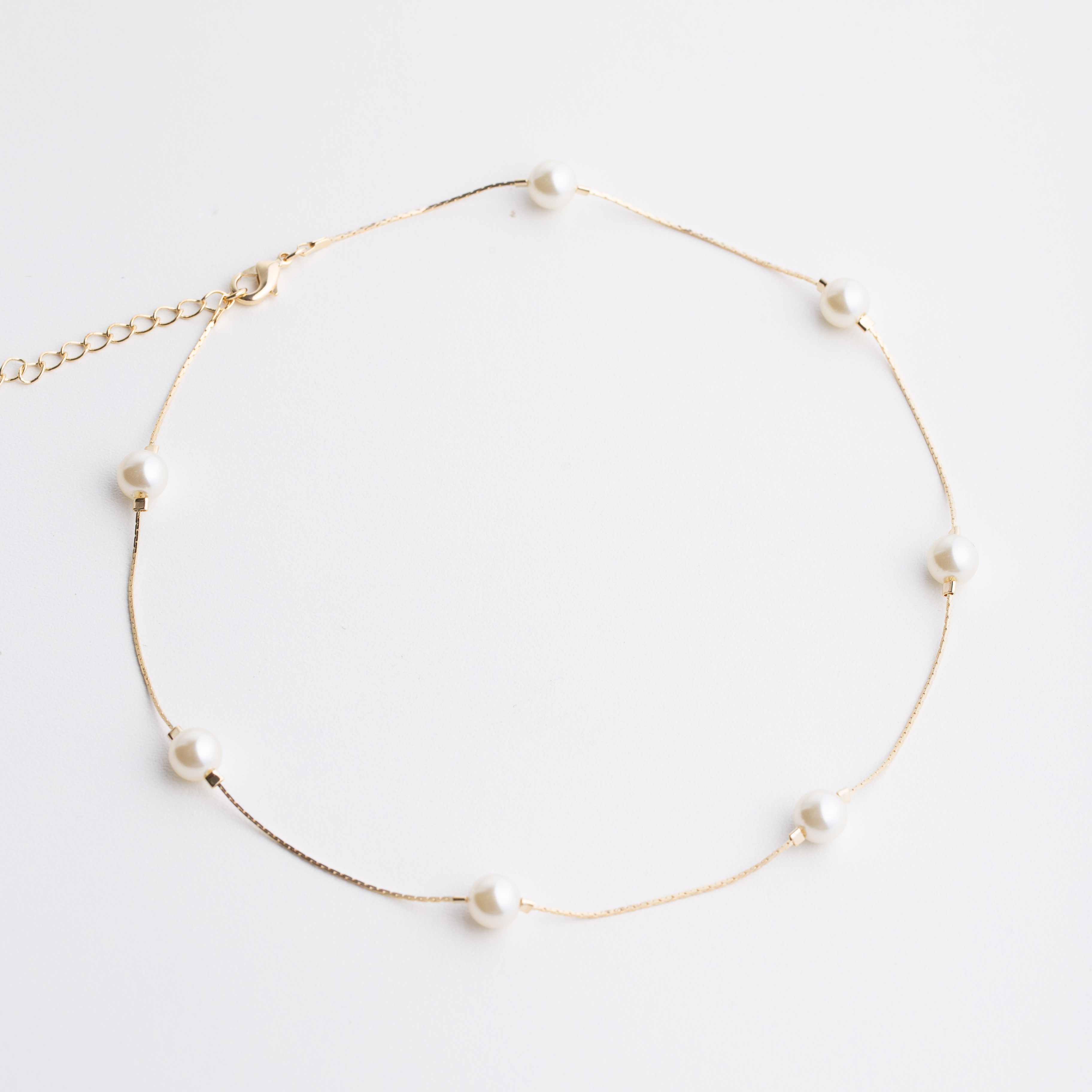 19234 Elegant 8mm Pearl Chain 16"