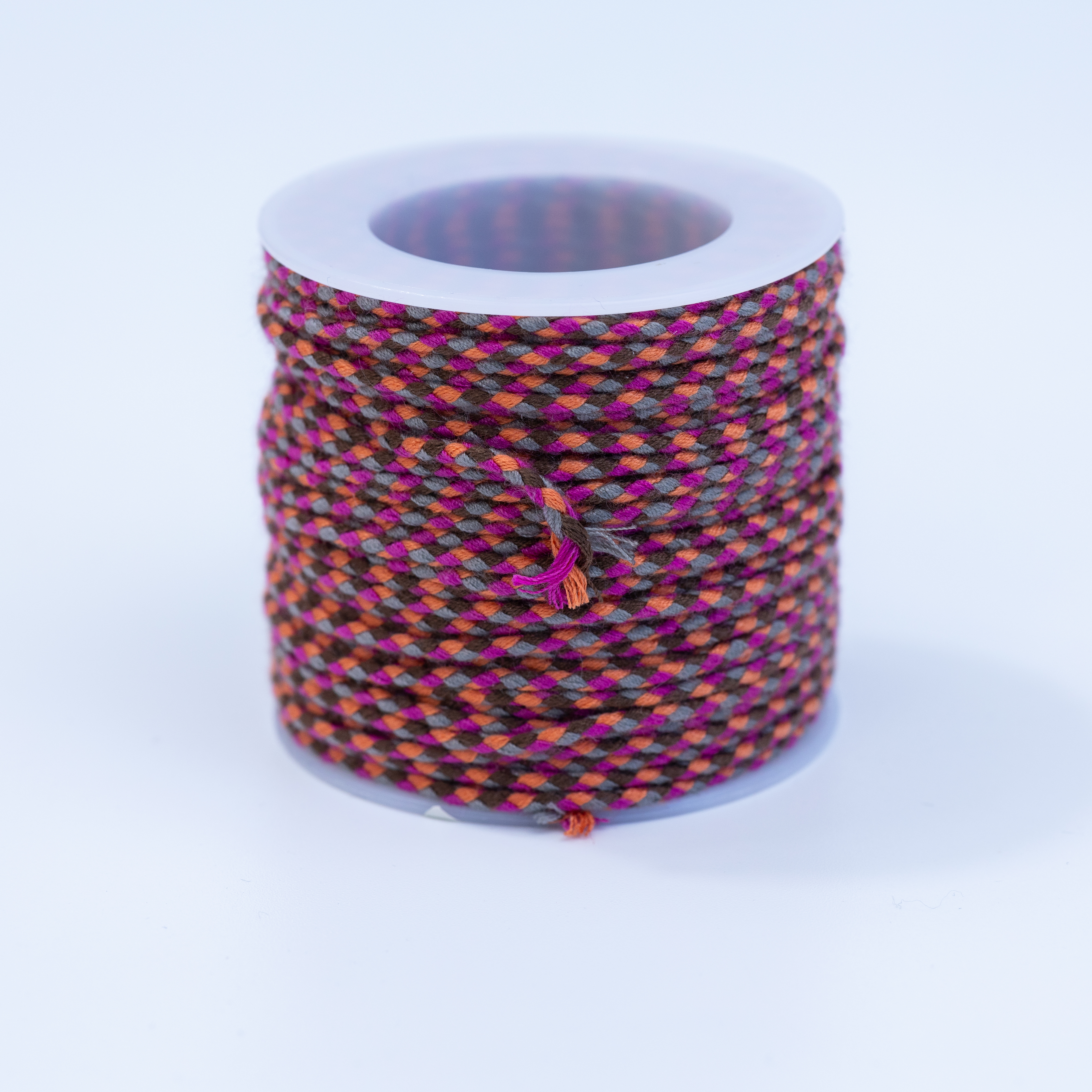 20356 Fuchsia Brow Braided Cord 2mm