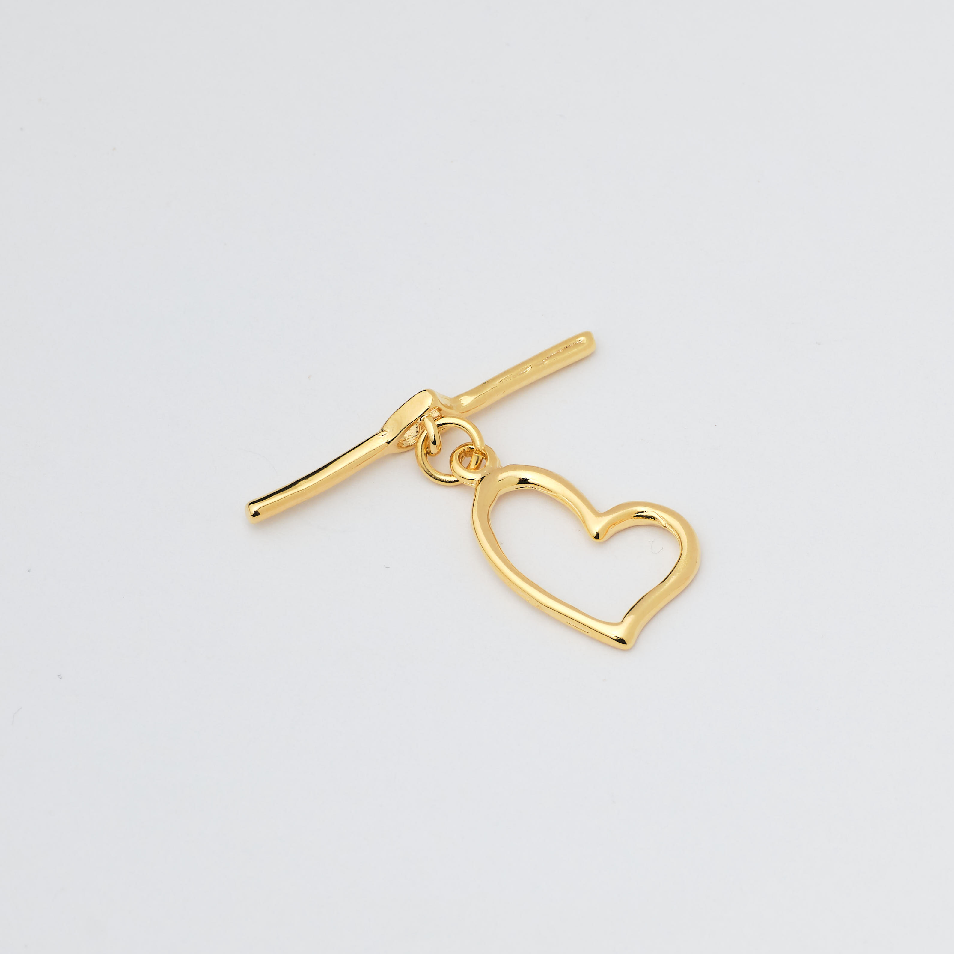 11876 IO Clasp Gold Heart