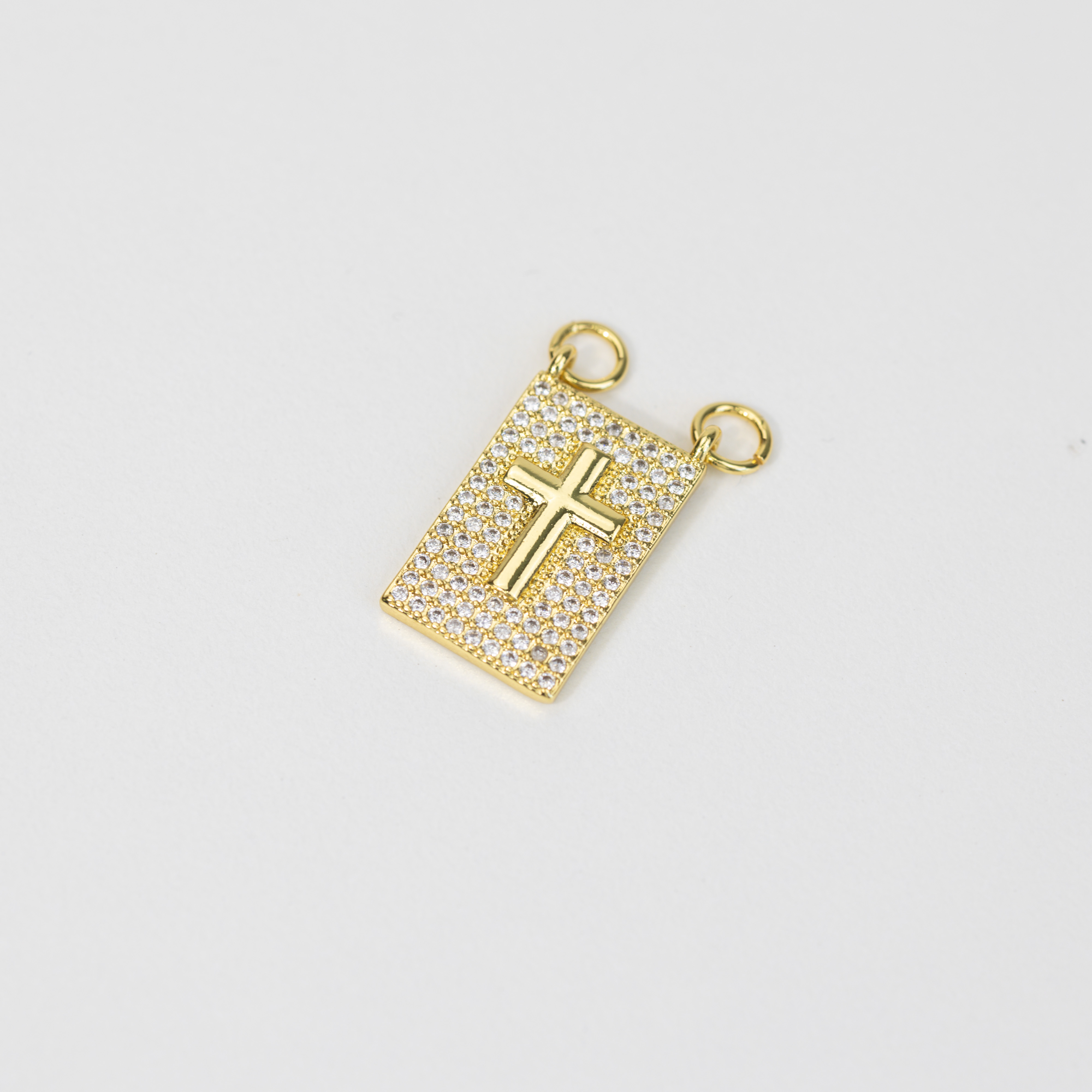 19184 Scapular Gold Cross Pendant