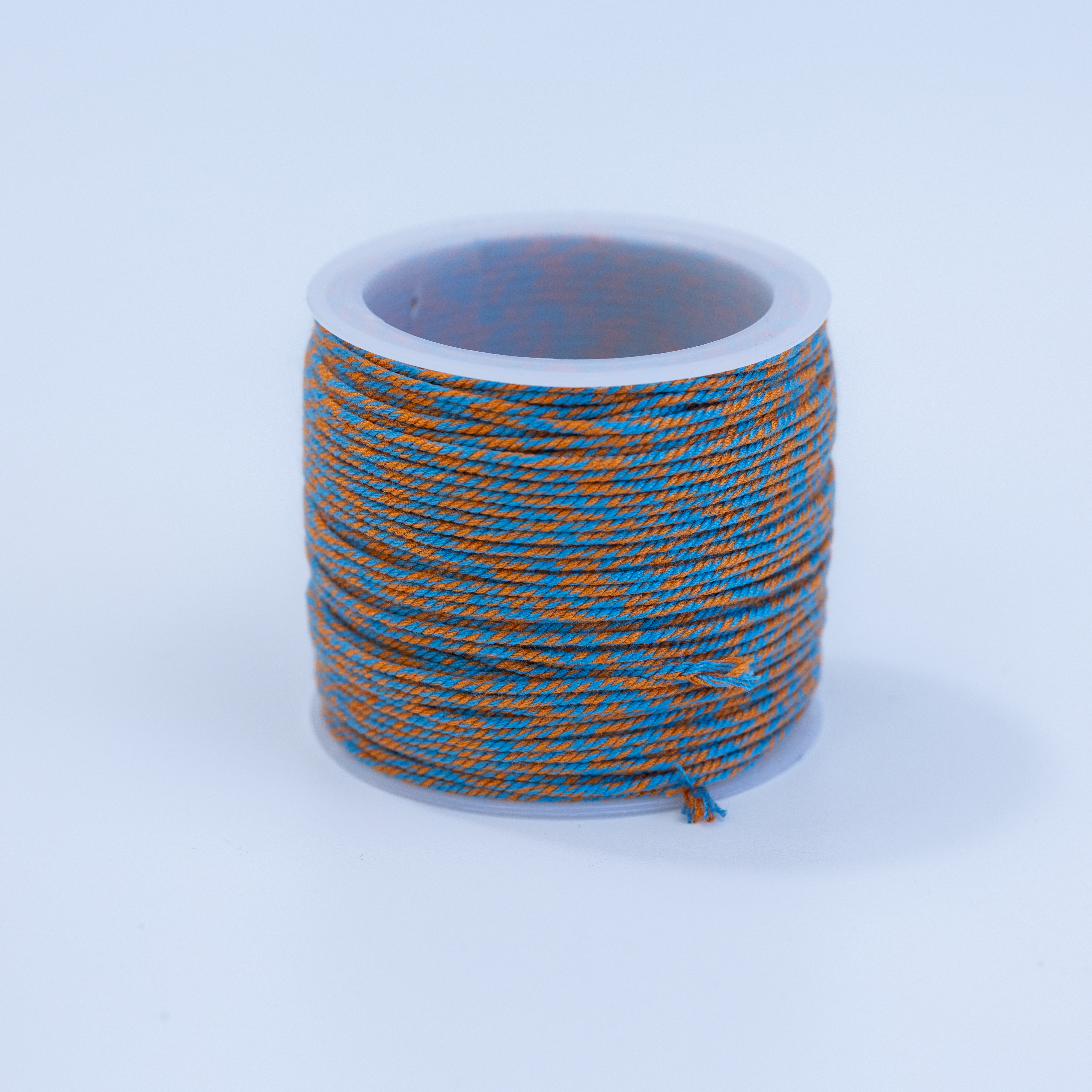 20208 Orange Turquesa Twisted Nylon Cord