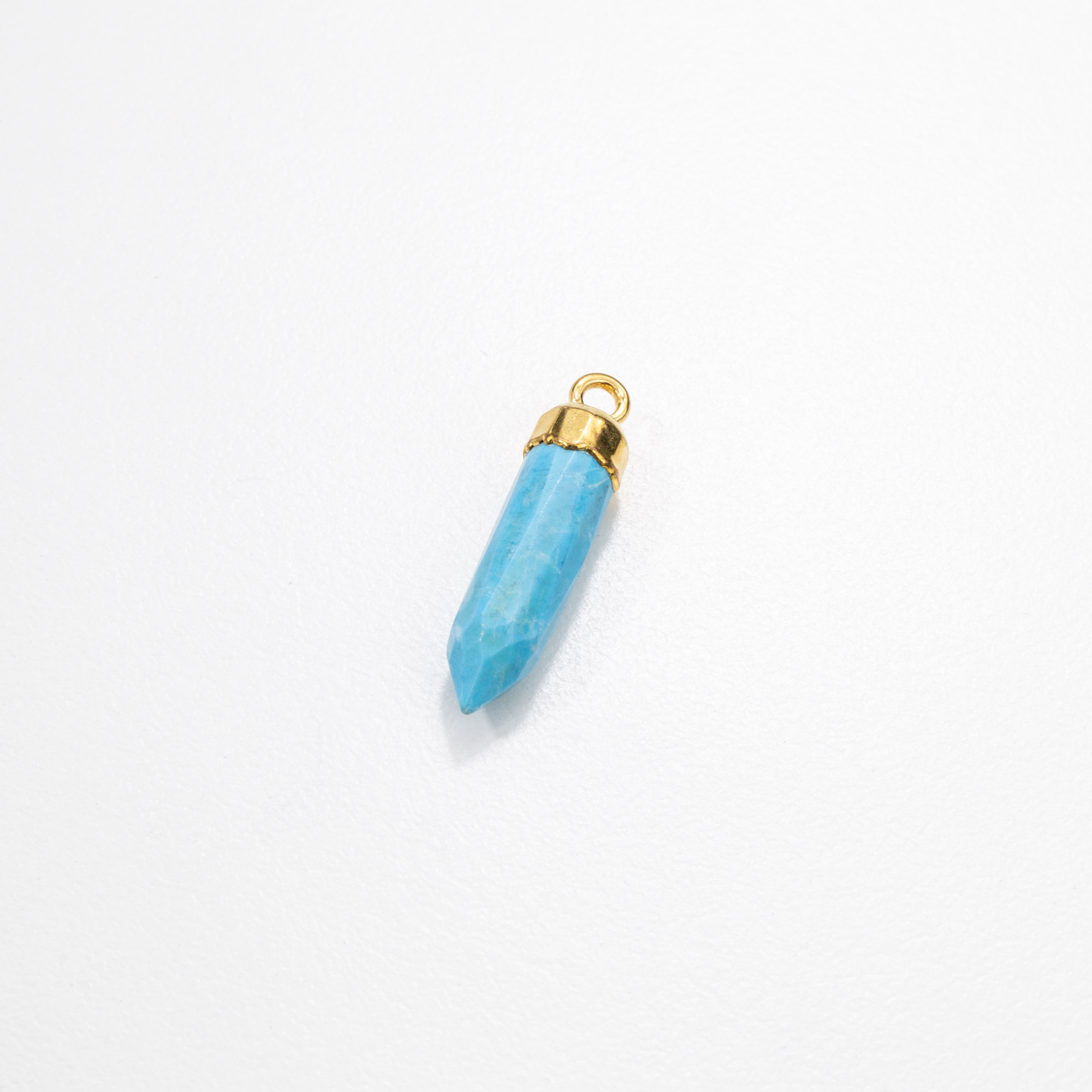 8960 Howlite Turquoise Stone Pendulum