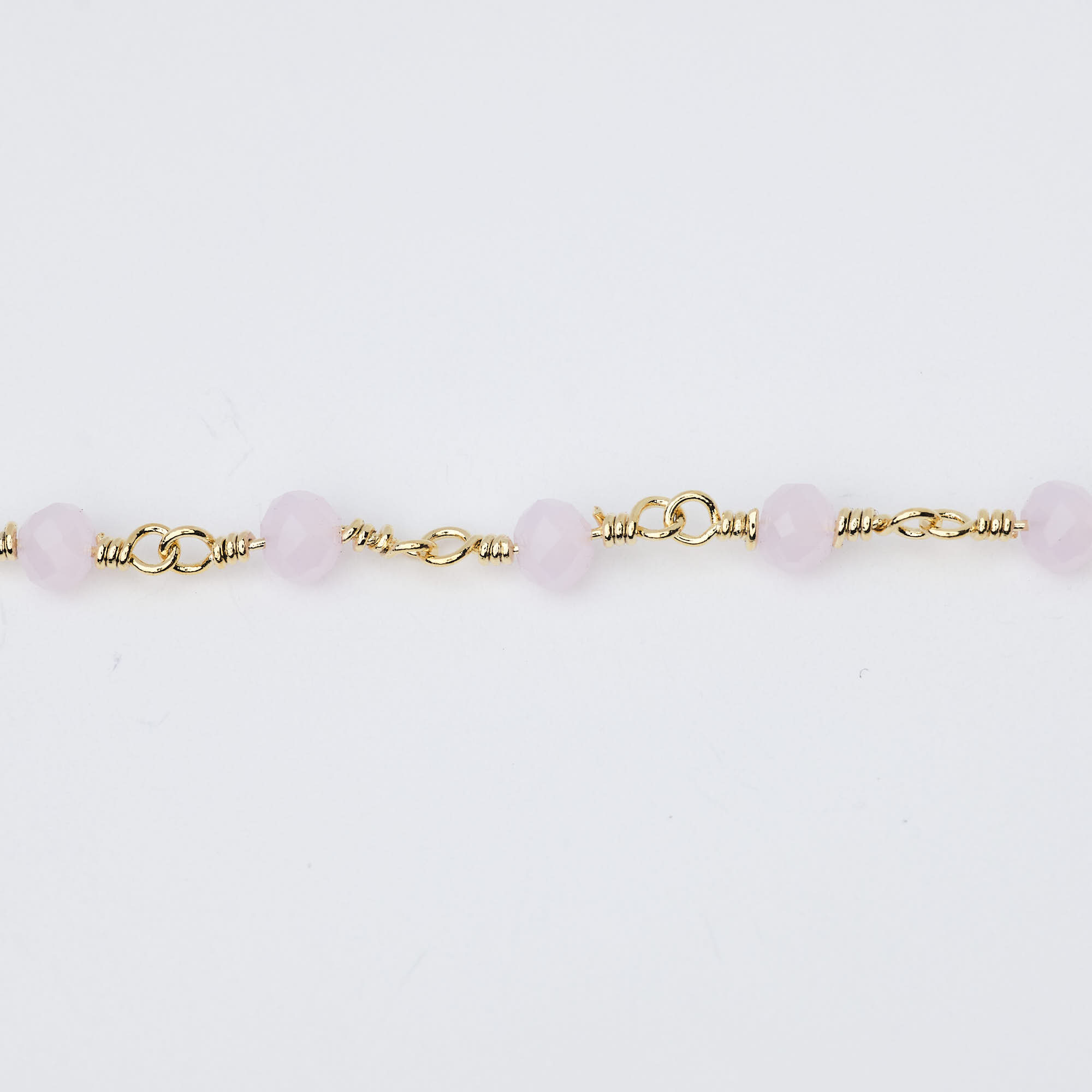 8100 Hand wrapped chain - Rose Alaba