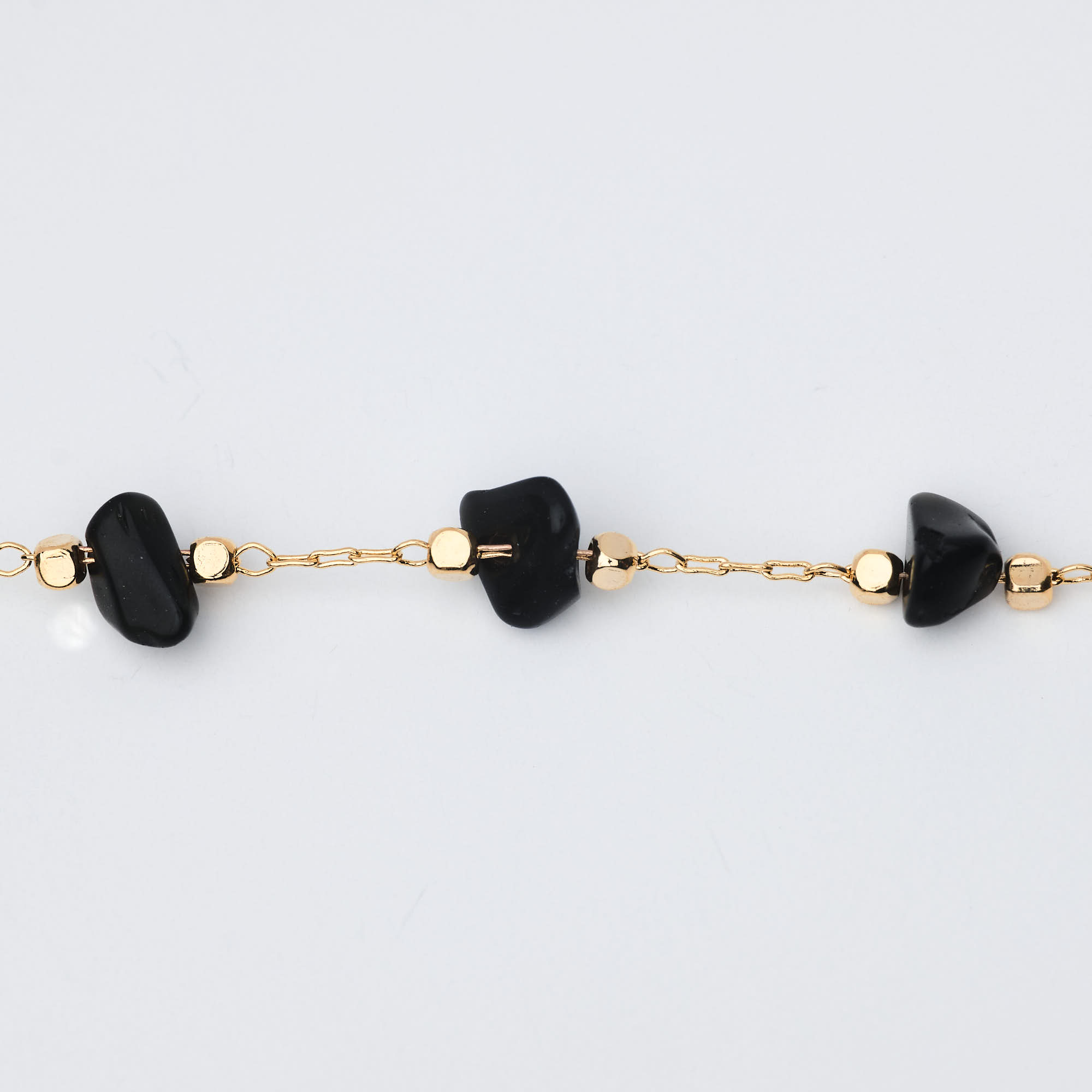 14138 Black Agate Chain by ft