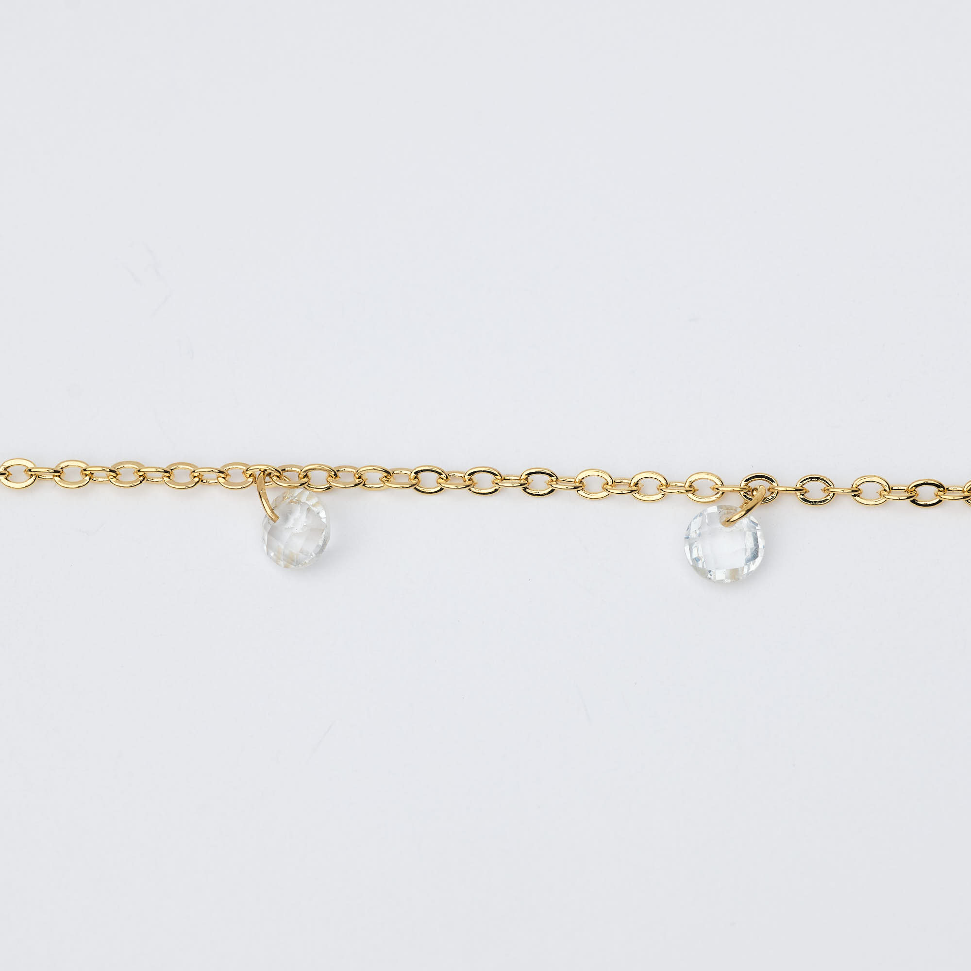 13287 Cadena por Pie #208 Transparente