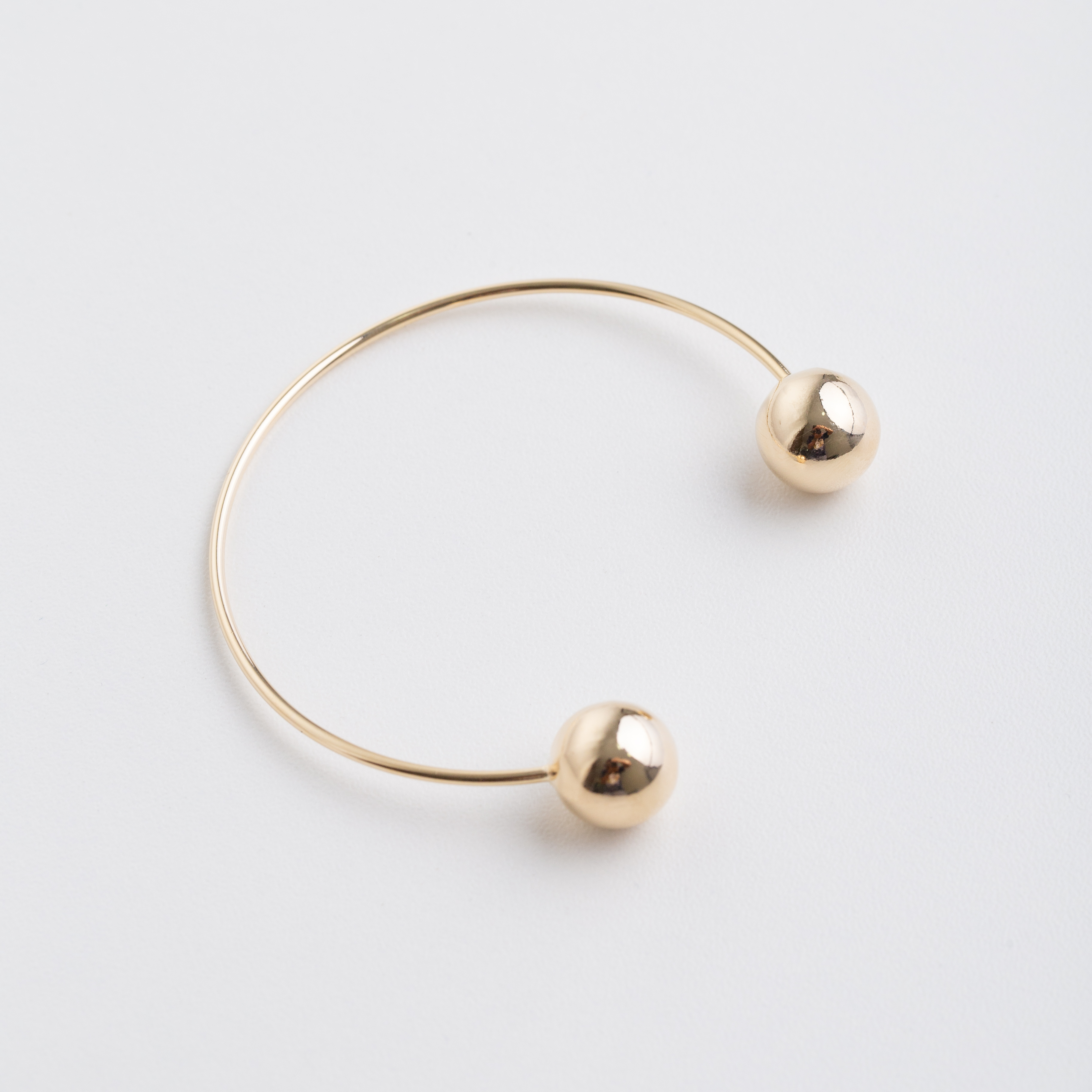 18475 12mm Gold Beads Bracelet