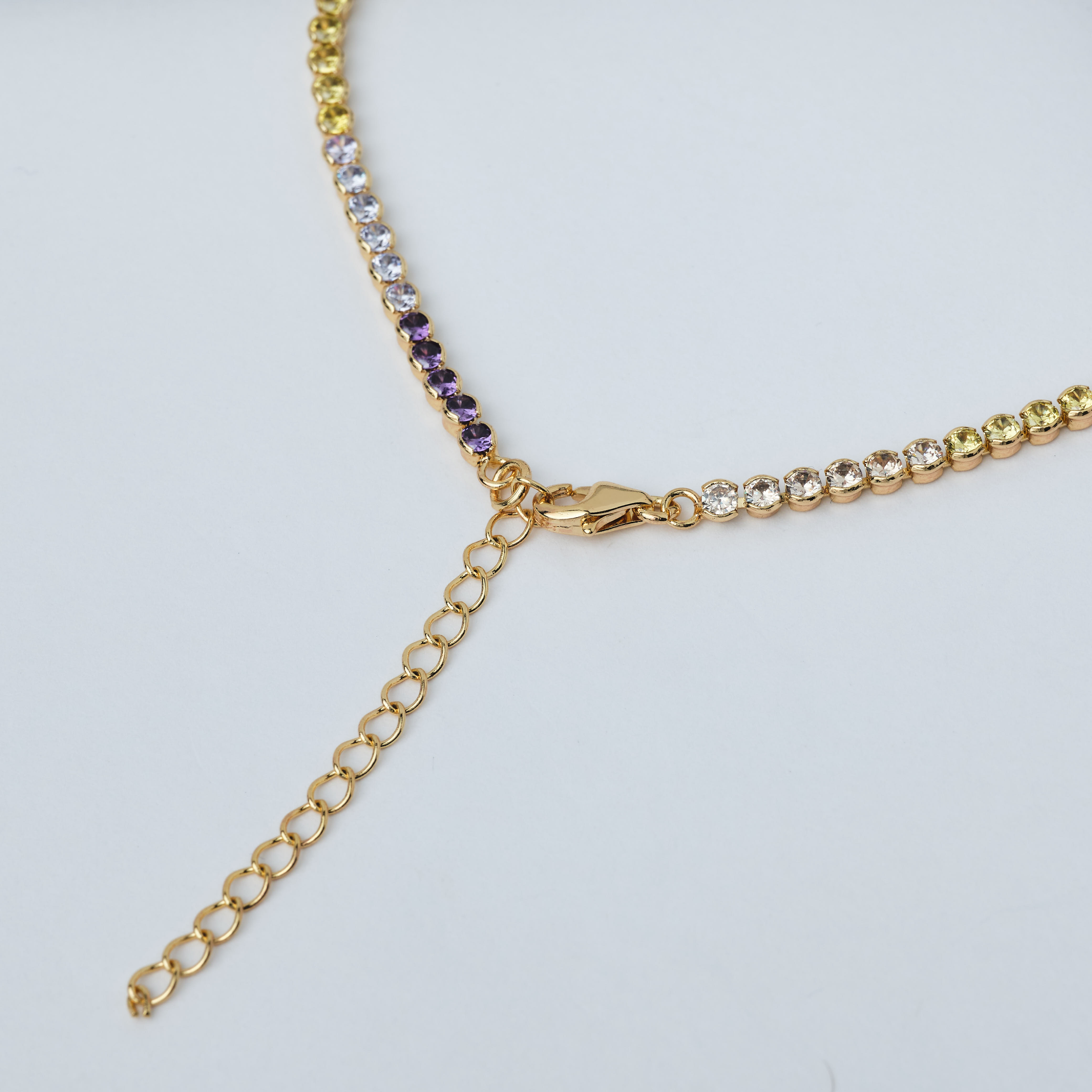 14241 Tennis Chain Colors 2.5m 35cm