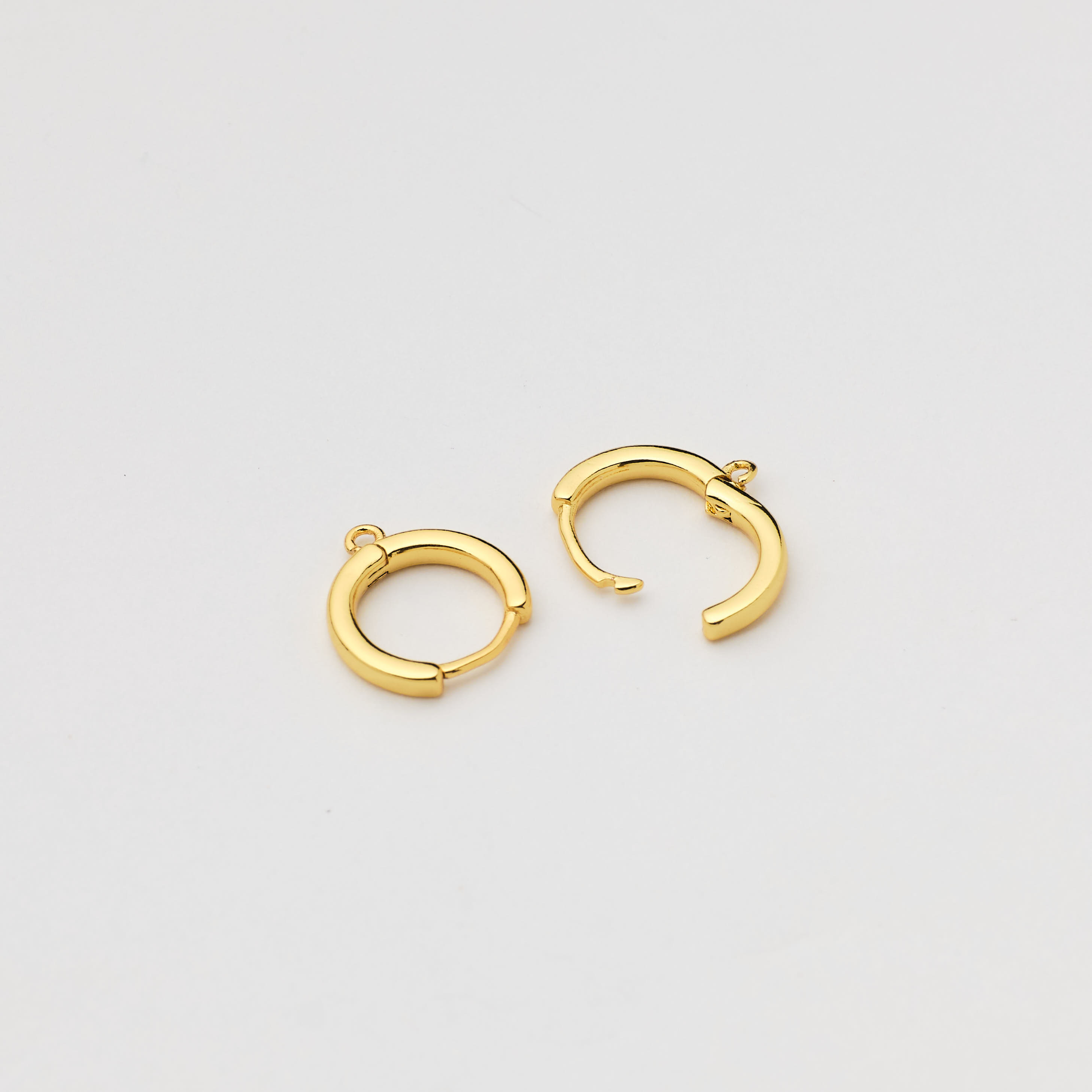 18749 12mm Mini Hoops With One Ring